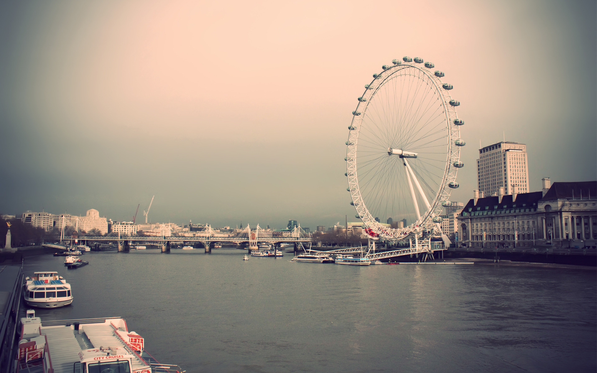 PCデスクトップに都市, 川, 風景, ロンドン画像を無料でダウンロード