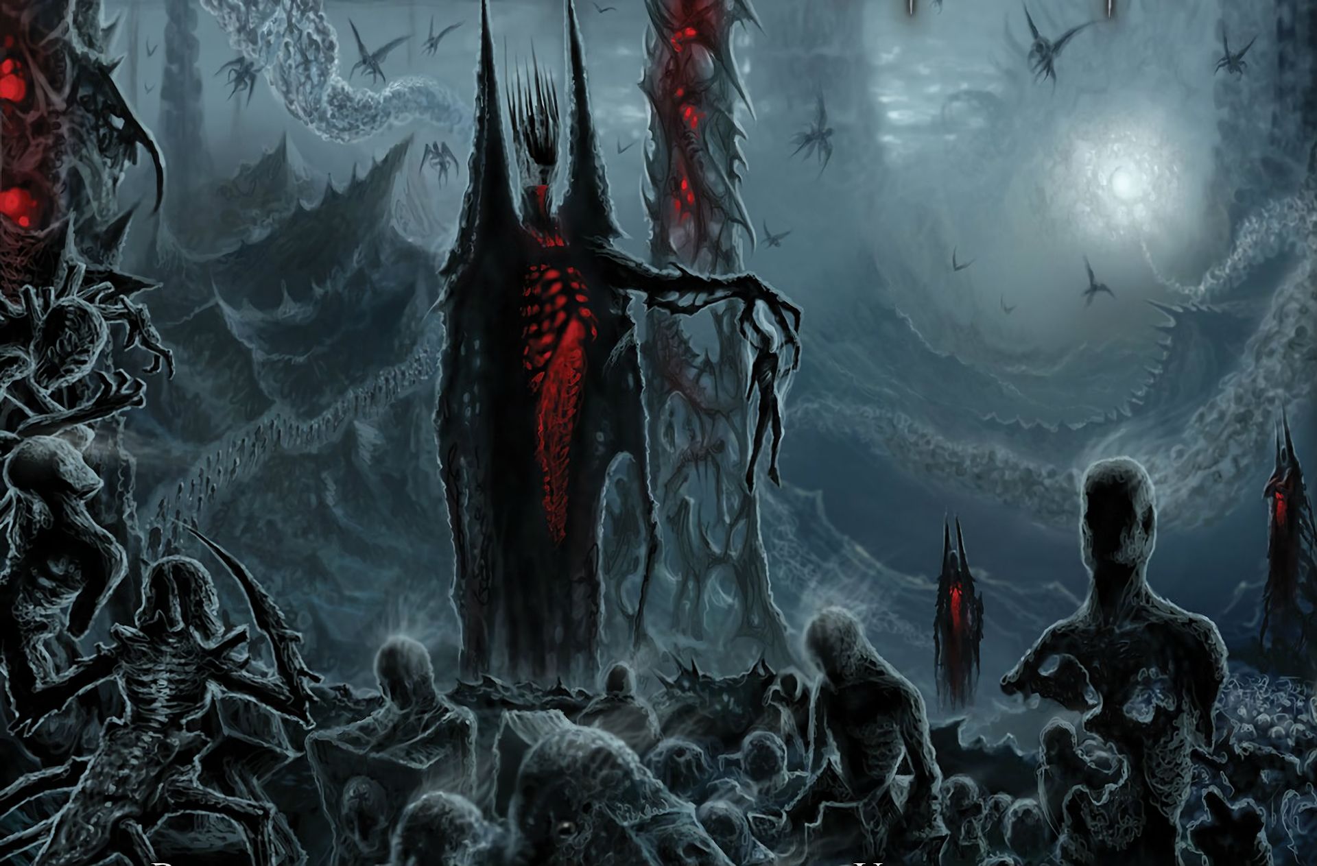 horror, occult, dark, hell HD wallpaper
