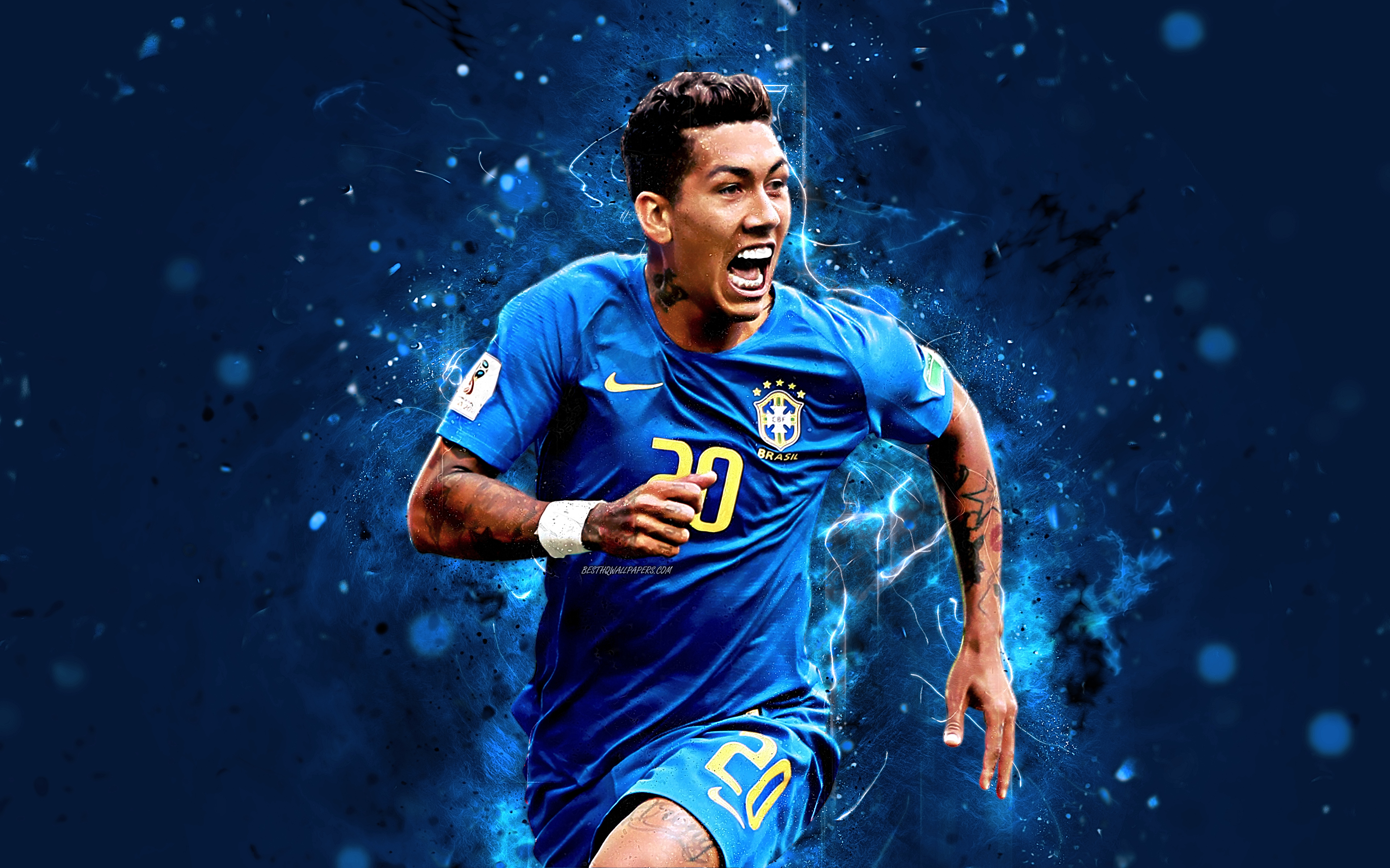 footballer, roberto firmino, sports, brazilian, soccer 1080p