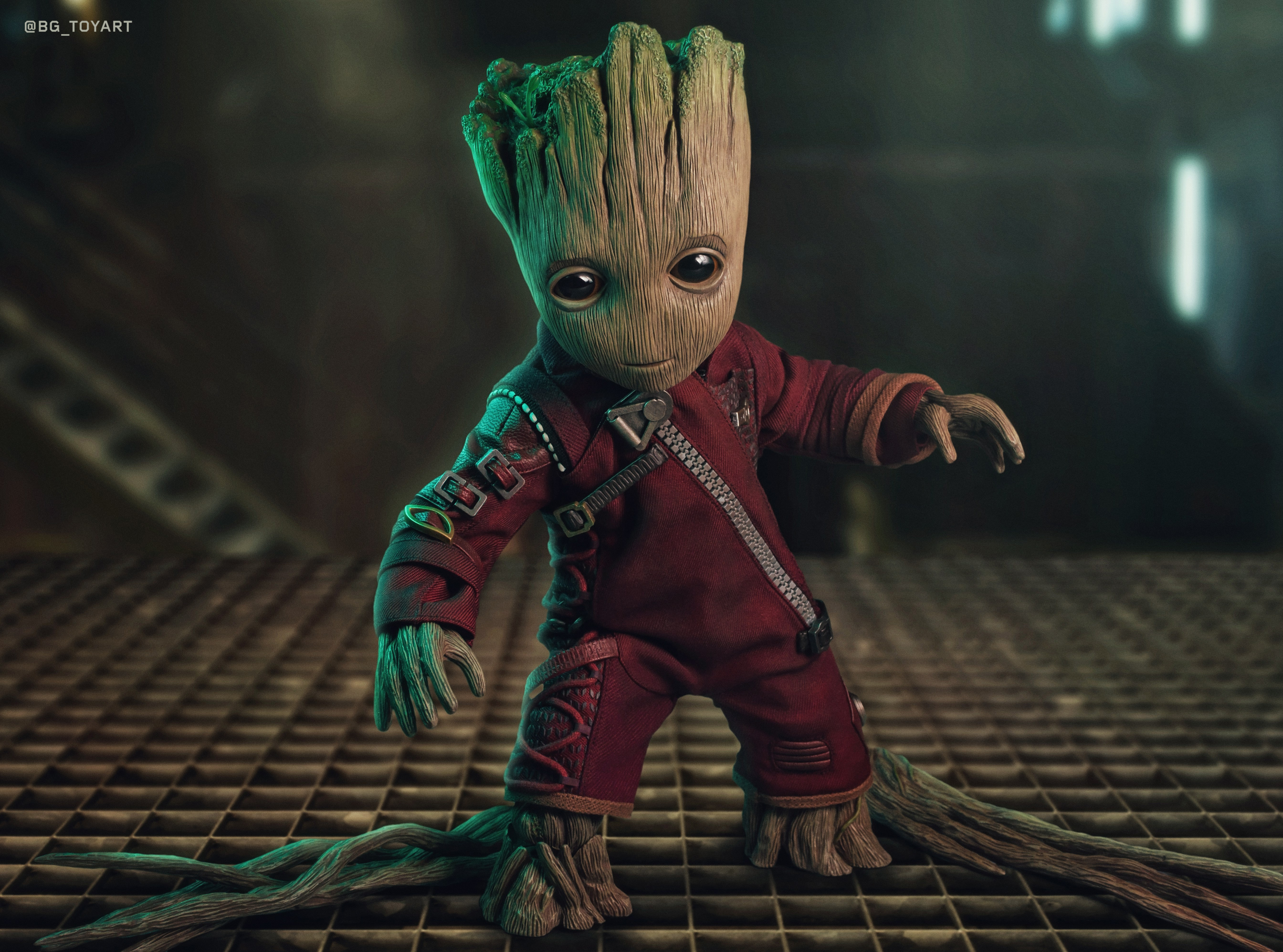 High Definition Baby Groot background