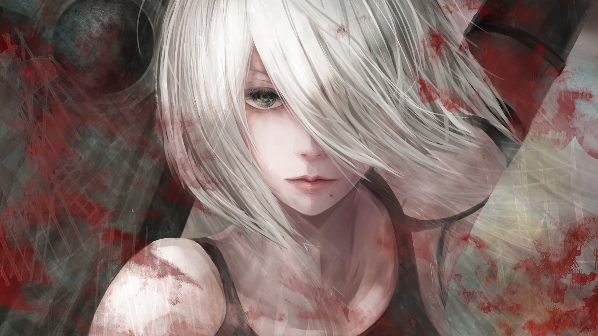 Nier automata wallpaper steam фото 83