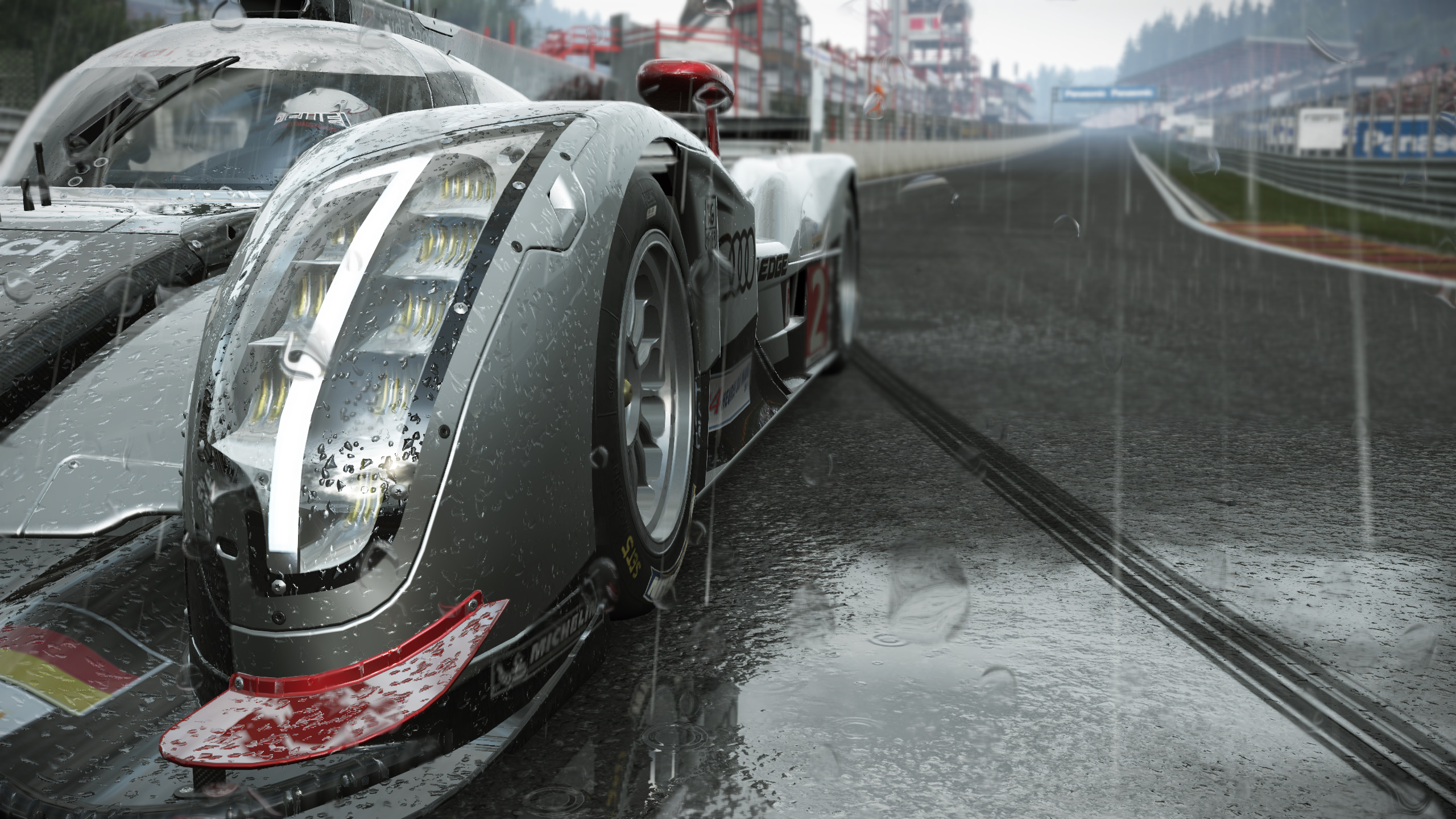 Free download wallpaper Rain, Audi, Car, Racing, Video Game, Project Cars on your PC desktop