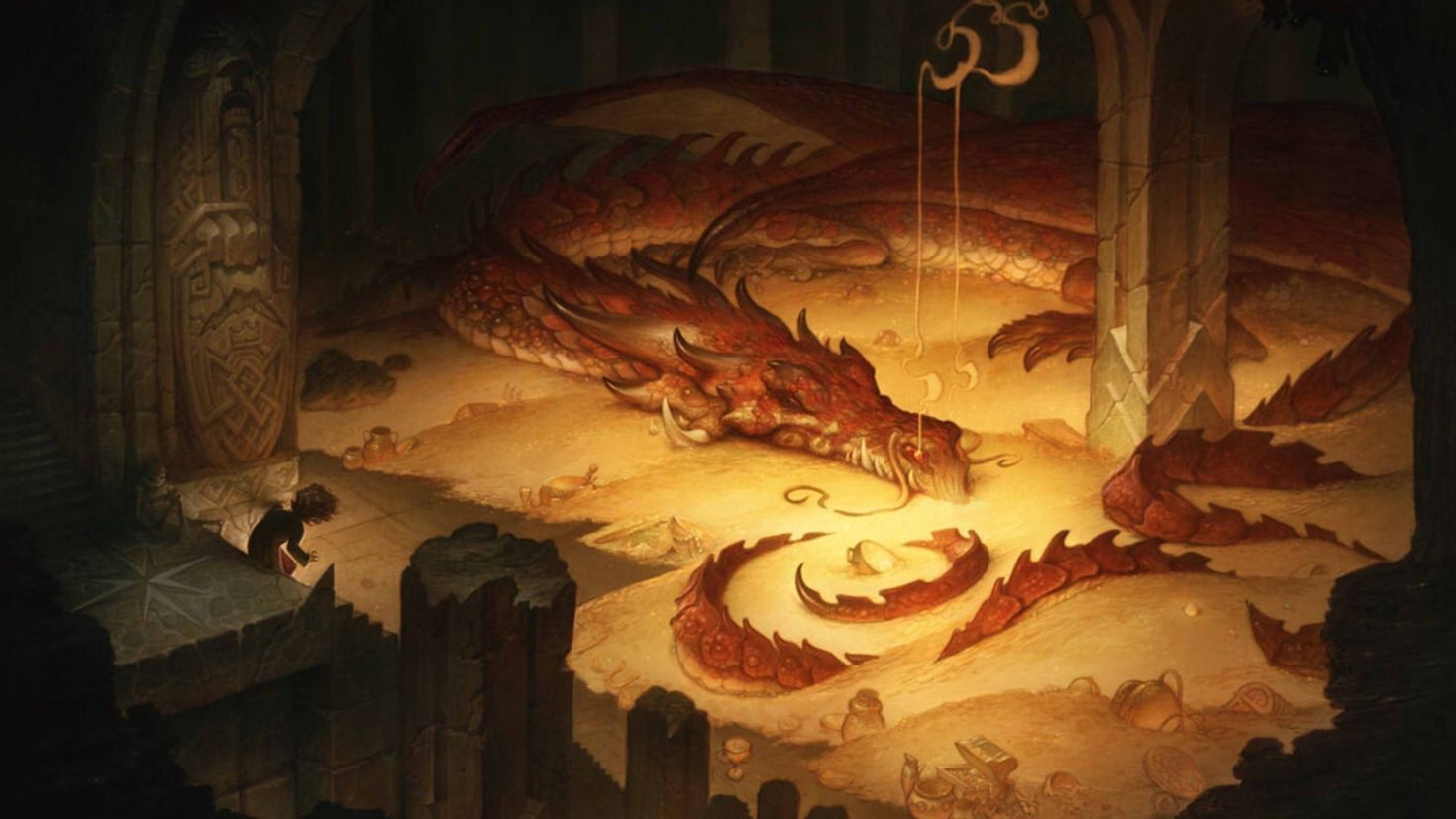 Спящий дракон фэнтези