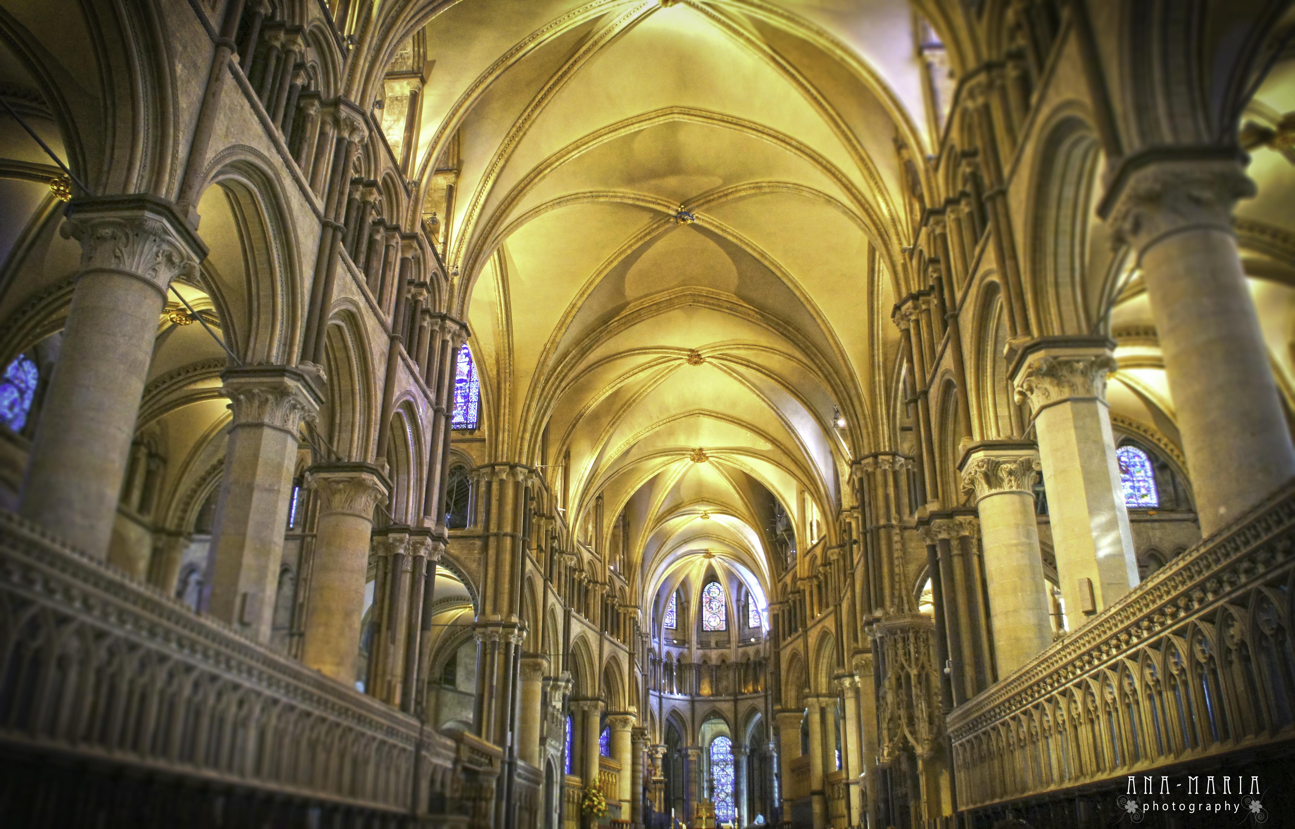 religious, canterbury cathedral, altar, arch, architecture, cathedral, columns, cathedrals