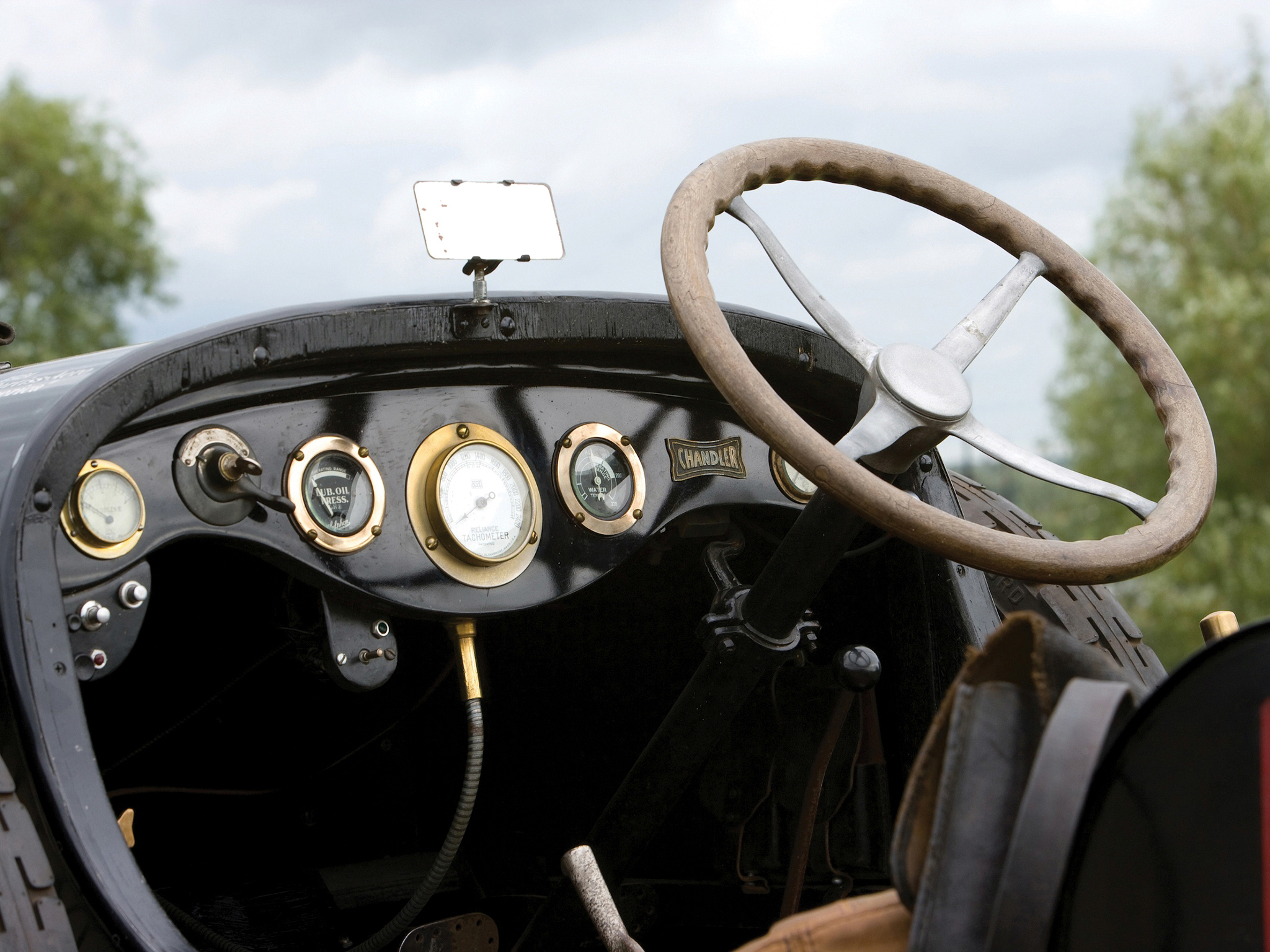 chandler-curtiss racing car