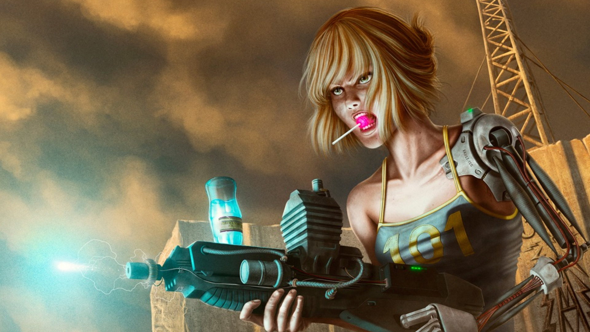 Fallout 4 art wallpaper фото 66