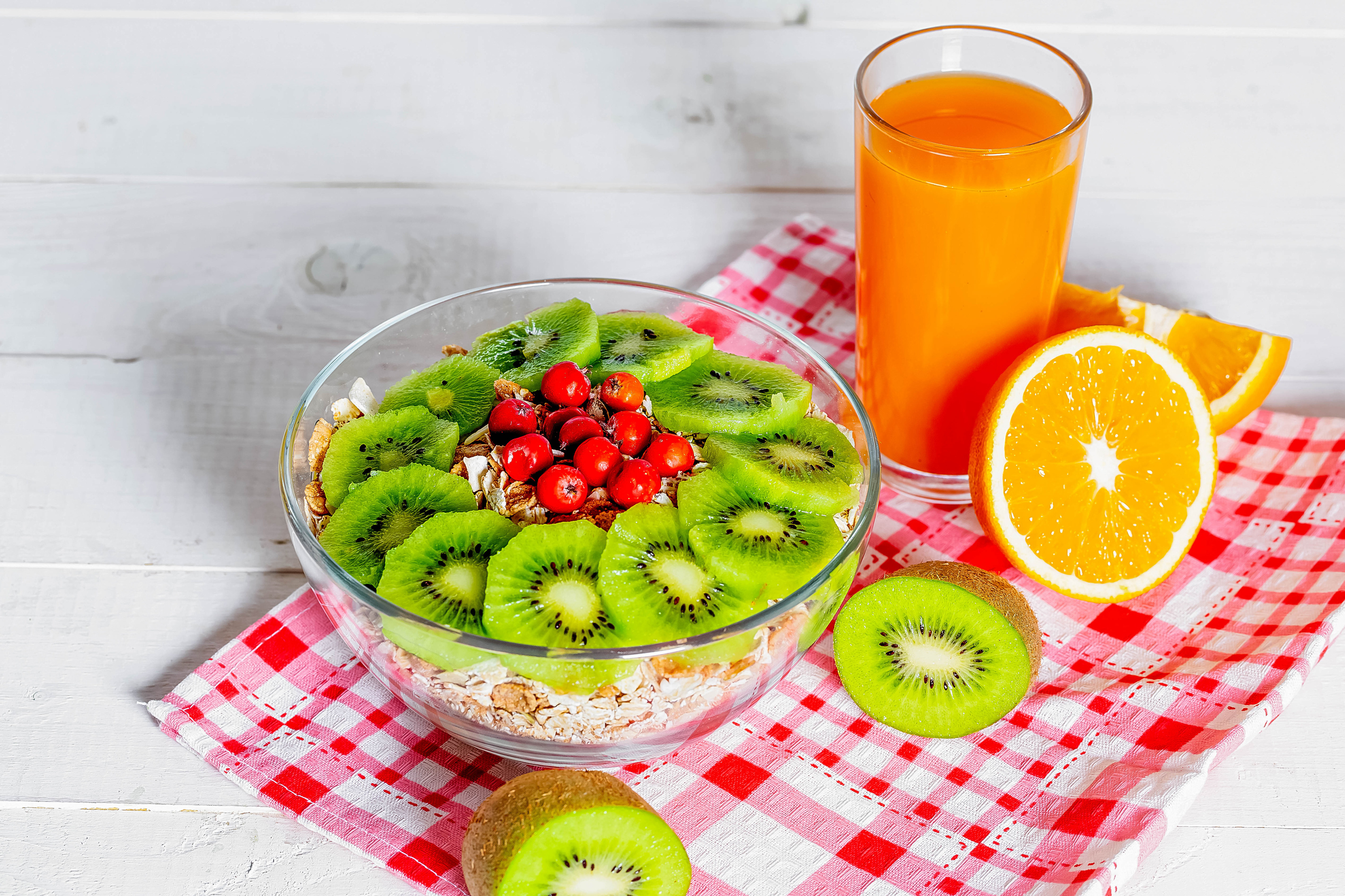 Download mobile wallpaper Food, Kiwi, Fruit, Breakfast, Juice, Orange (Fruit) for free.