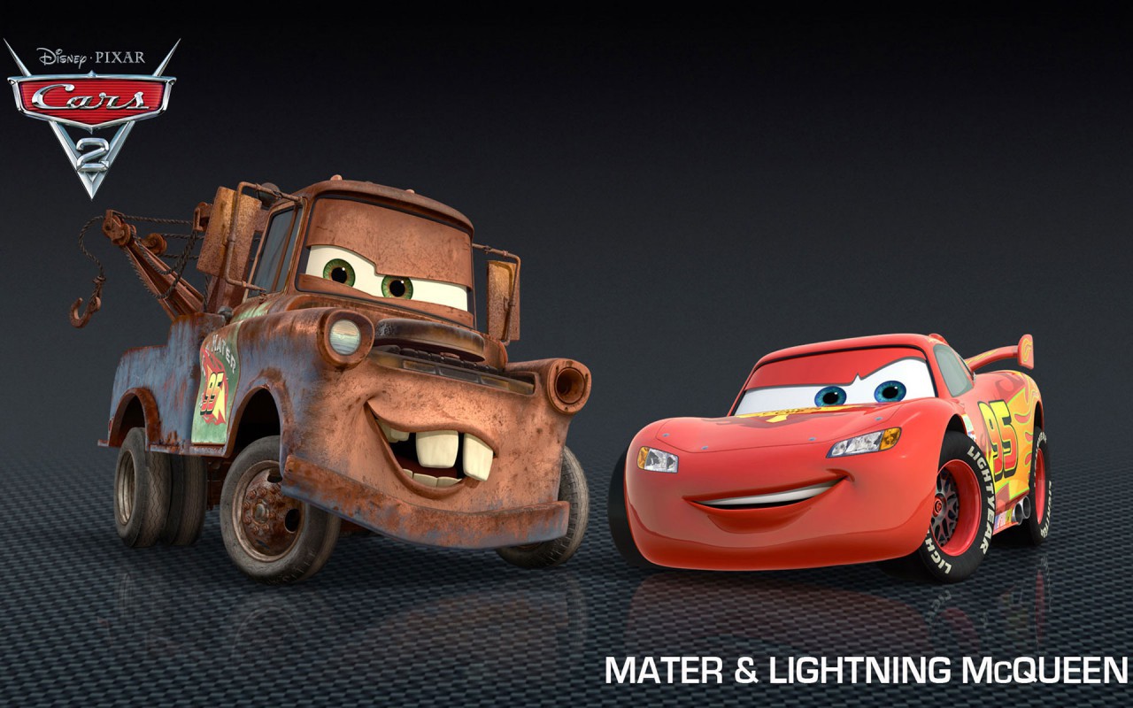 lightning mcqueen, movie, cars 2, car, mater (cars) Full HD