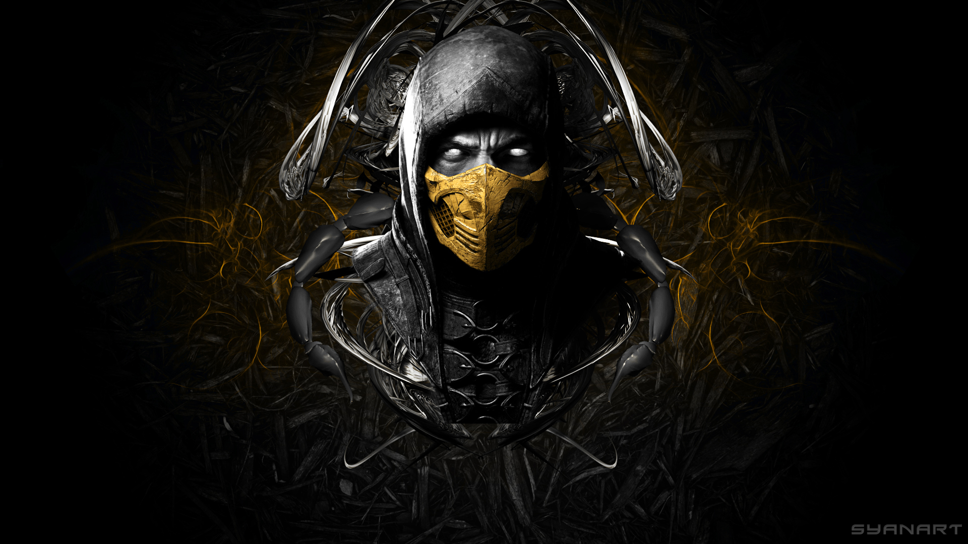mortal kombat, scorpion (mortal kombat), mortal kombat x, video game