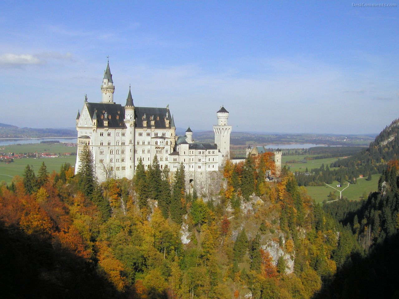 1435372 скачать картинку сделано человеком, замок нойшванштайн, замок, германия - обои и заставки бесплатно