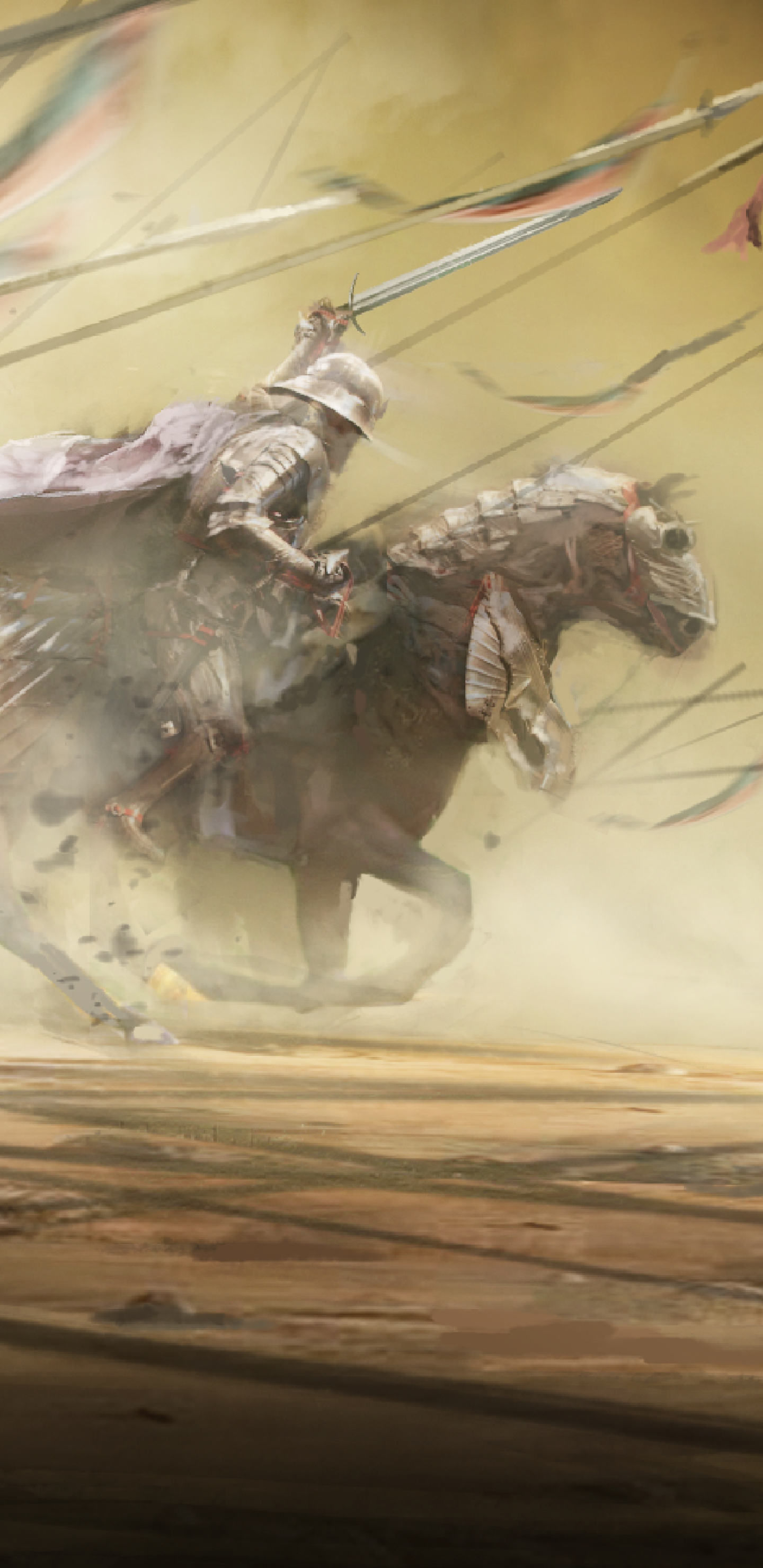 medieval knight on horse wallpapers