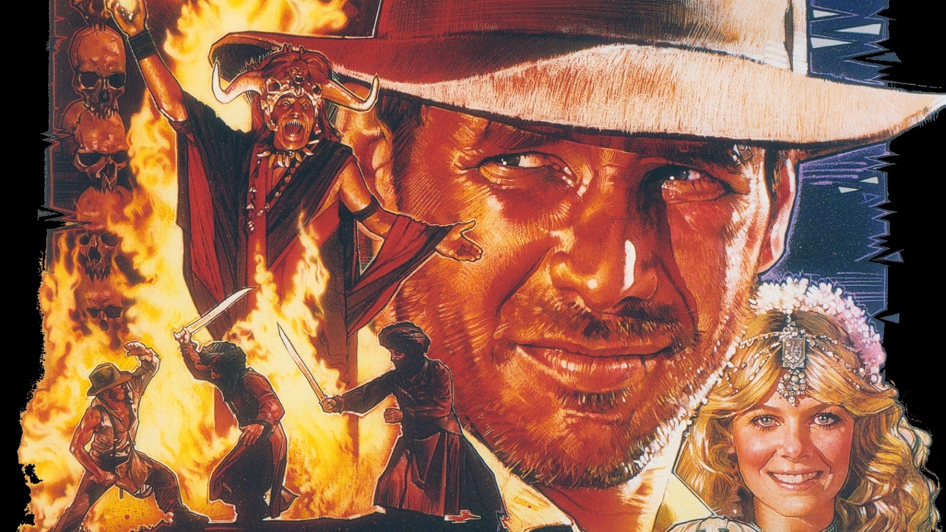 Die besten Indiana Jones Und Der Tempel Des Todes-Hintergründe für den Telefonbildschirm