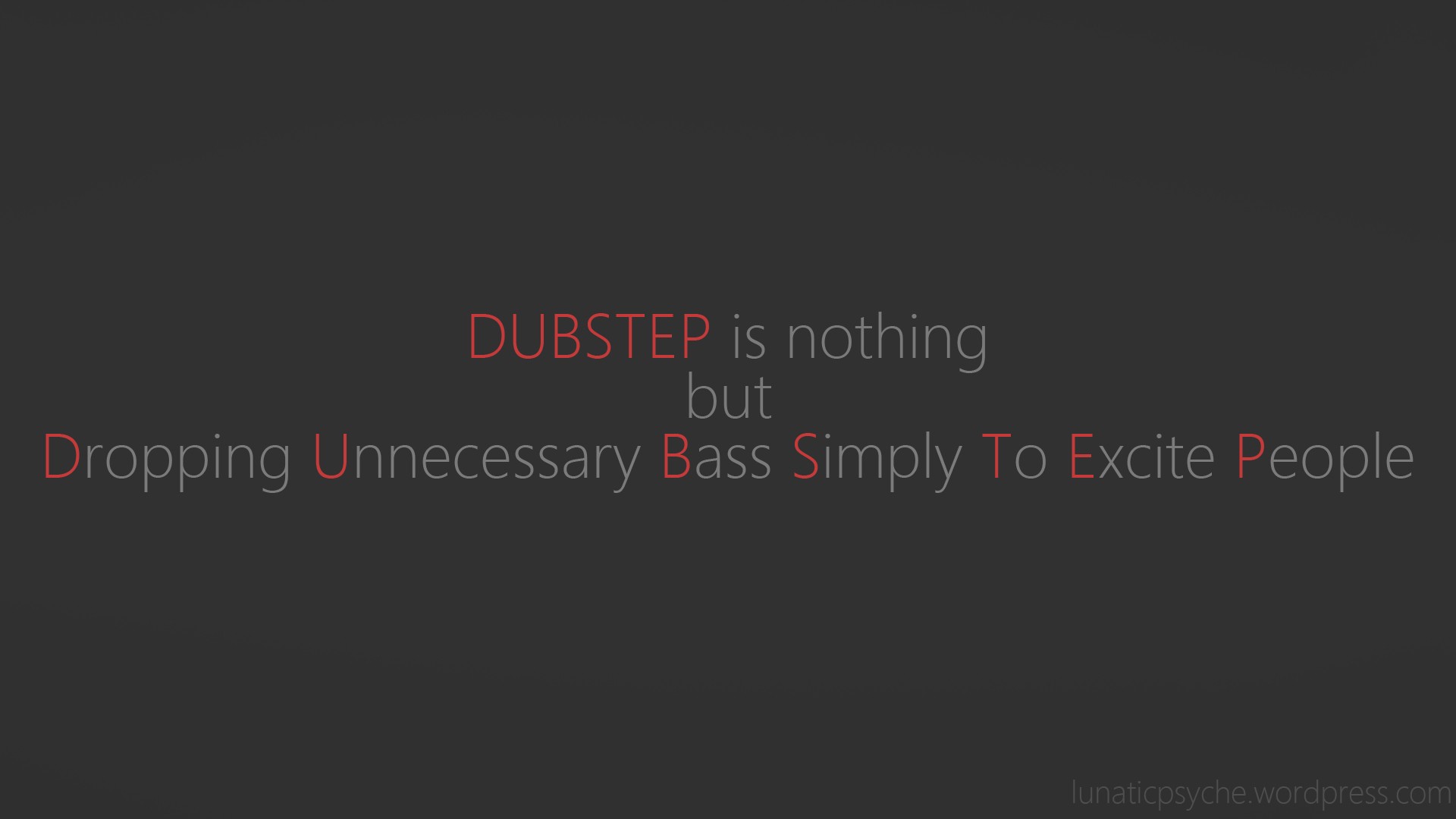 dubstep per sfondi hd