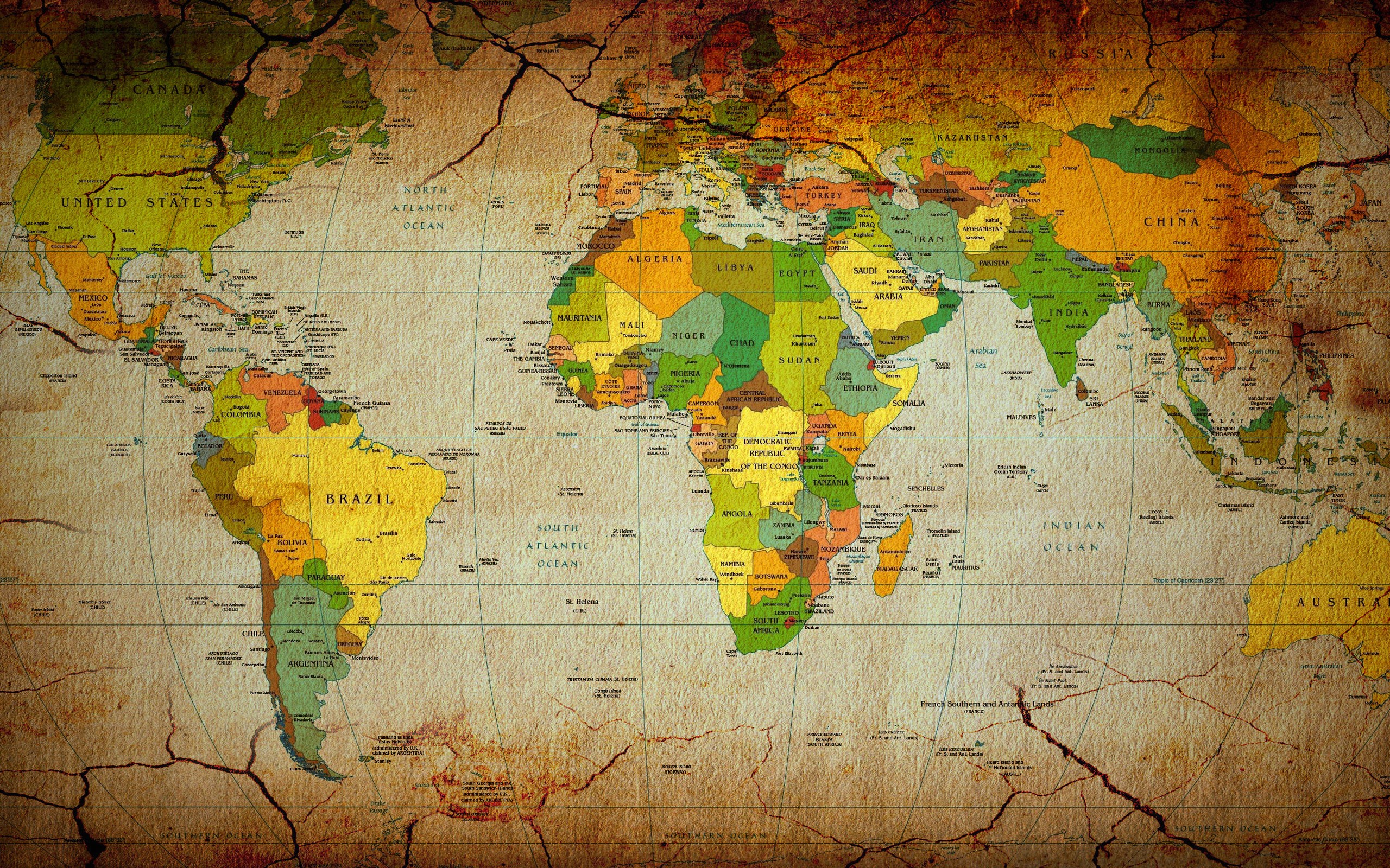 world map, misc Phone Background