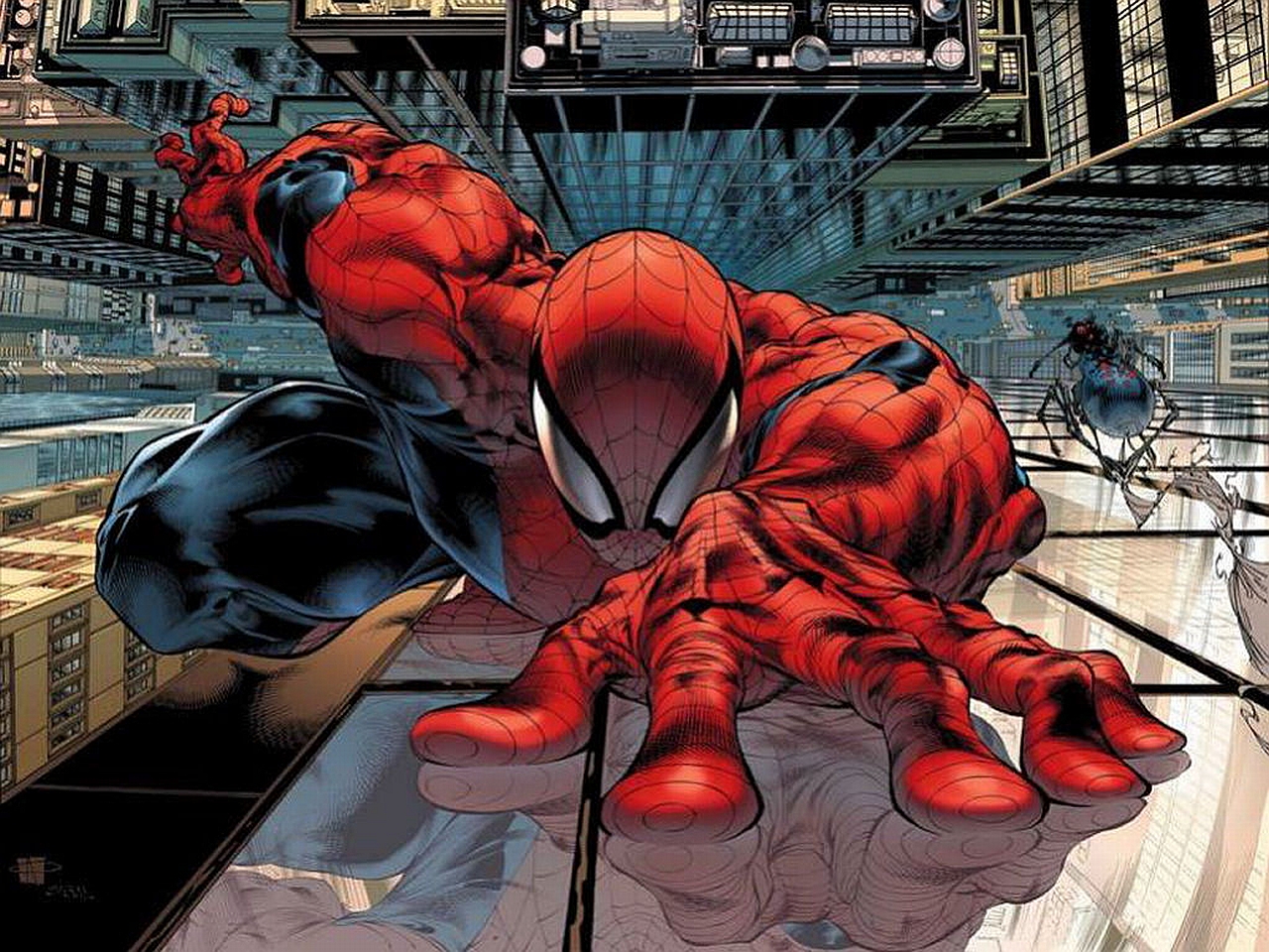 vertical wallpaper comics, spider man, peter parker