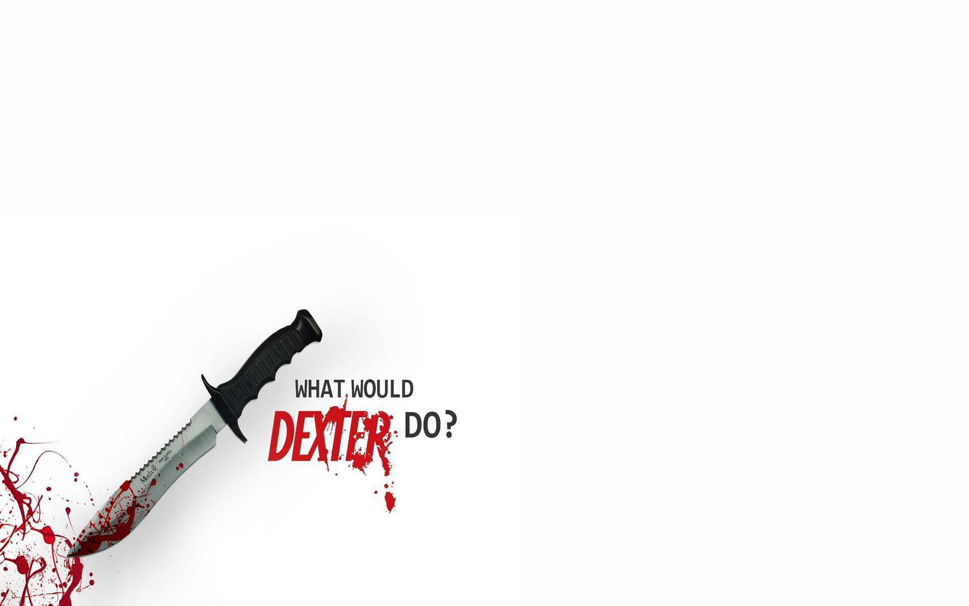 dexter (tv show), tv show, dexter, blood, knife, white