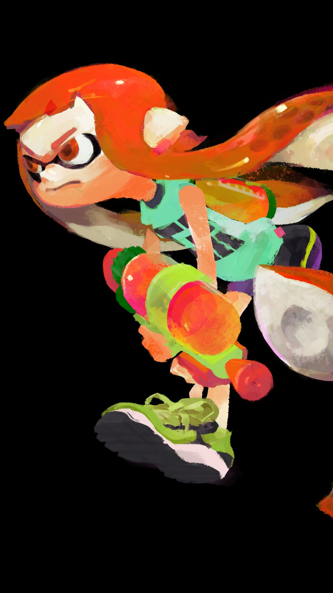 So I made a Splatoon theme for my iPhone from uhegedusvs Reddit lovely  wallpapers  Album on Imgur