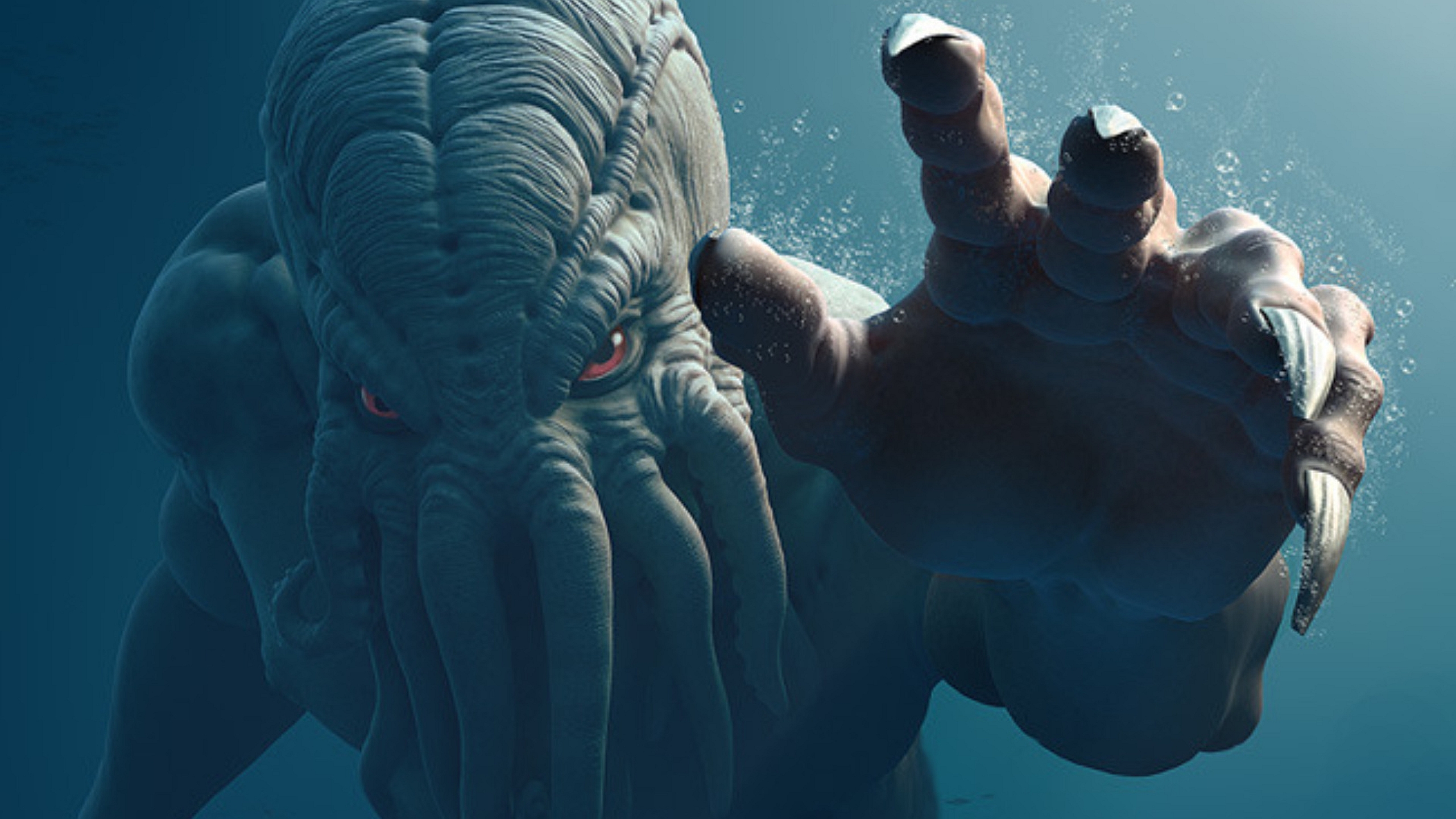 Под водой фильм 2020 монстр Ктулху