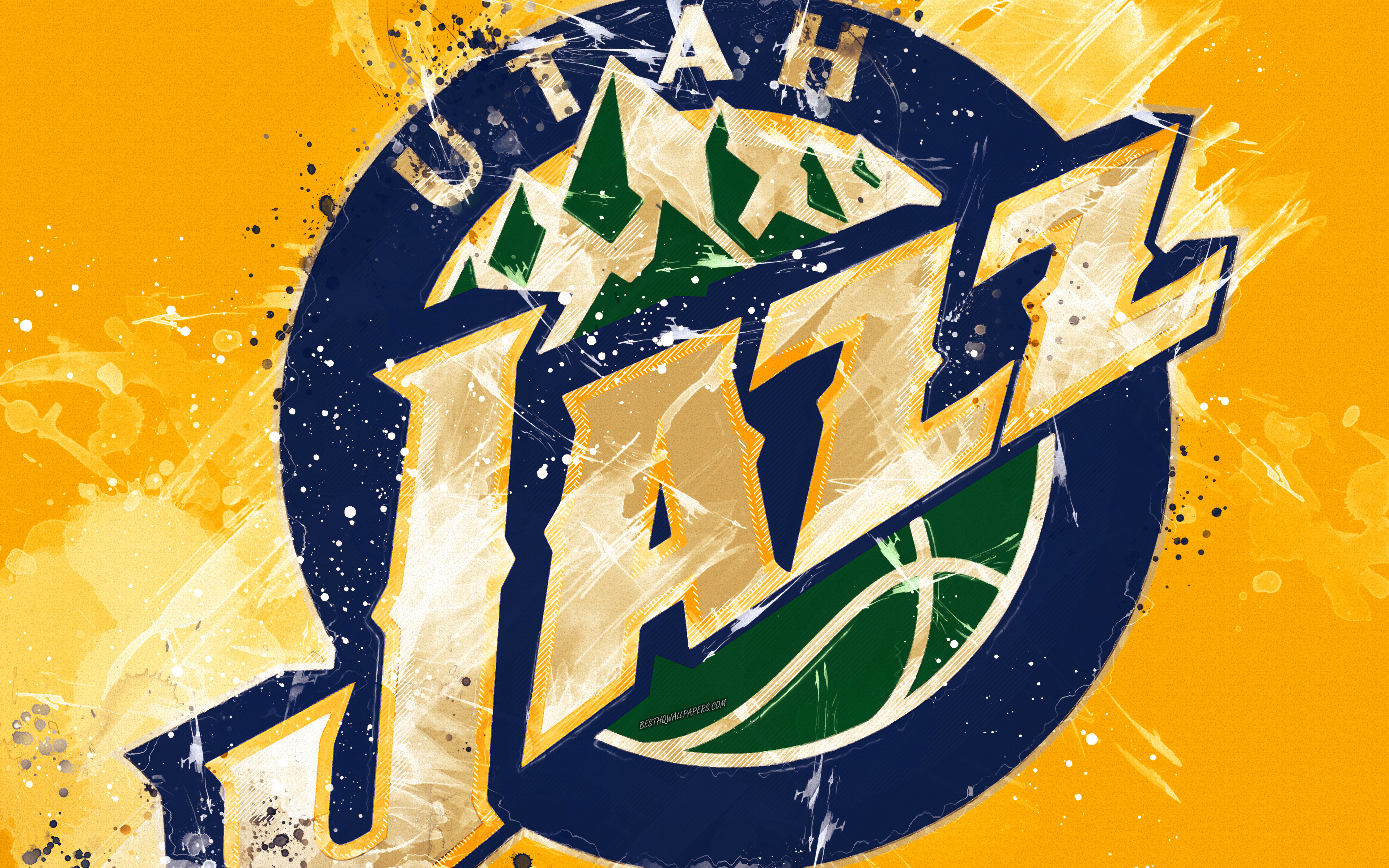 НБА логотип Utah Jazz