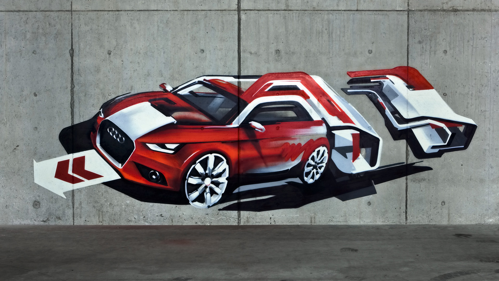 HQ Audi A1 Background