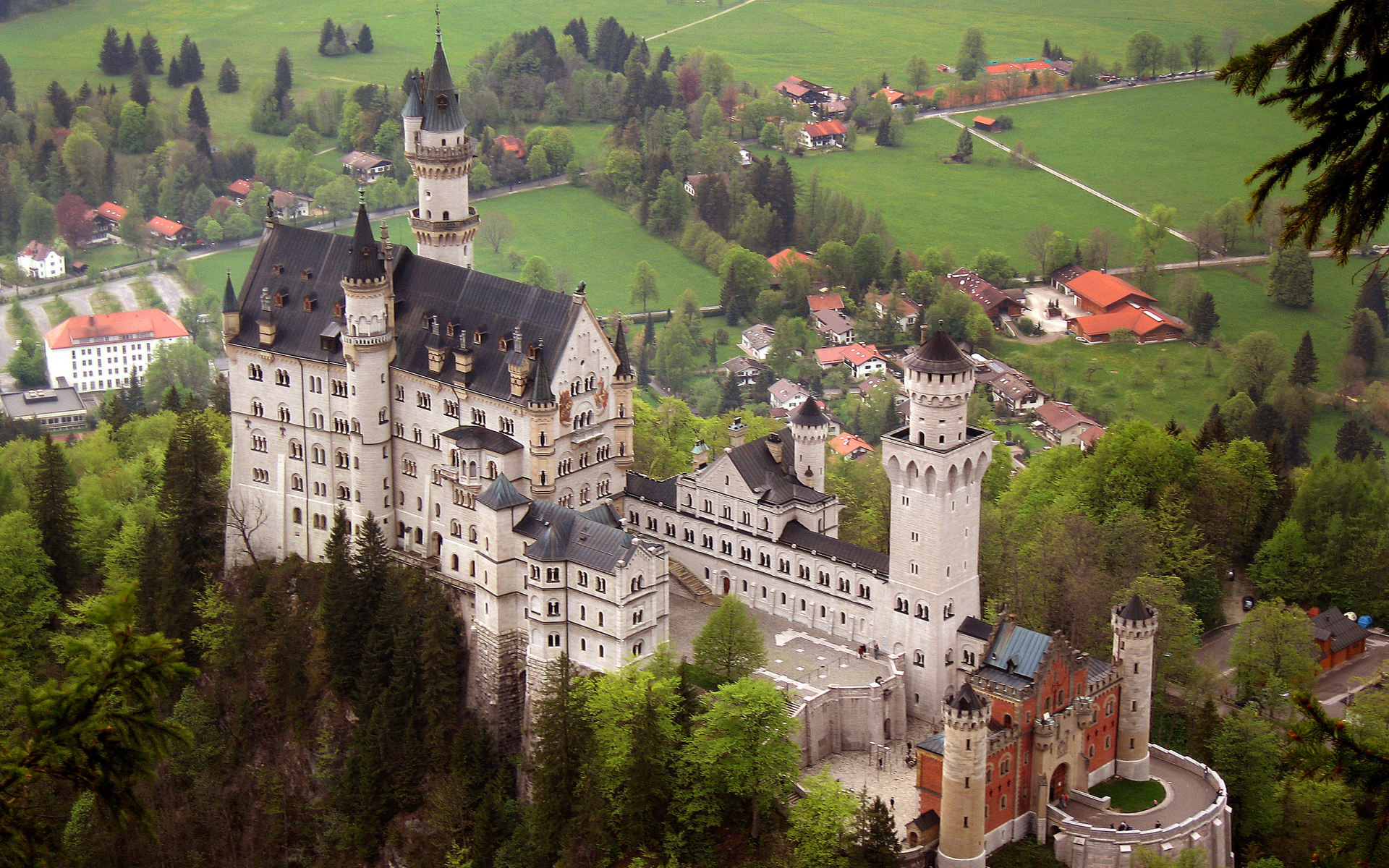 германия замок в баварии