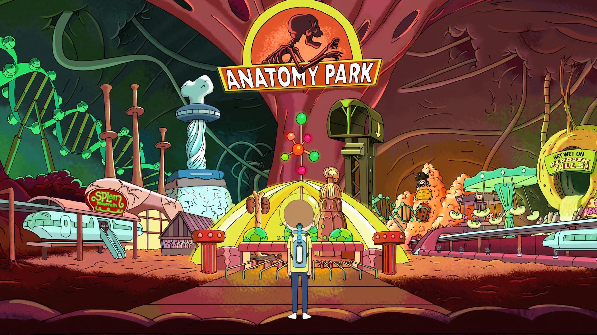 anatomy park (rick and morty), rick and morty, tv show, morty smith