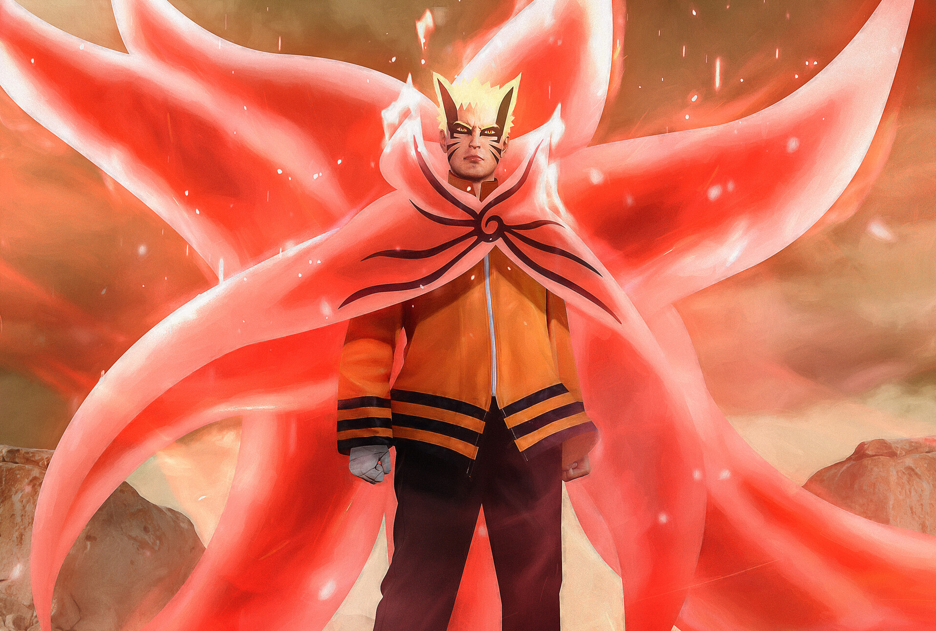 Naruto Baryon Mode Wallpapers  Top Free Naruto Baryon Mode Backgrounds   WallpaperAccess
