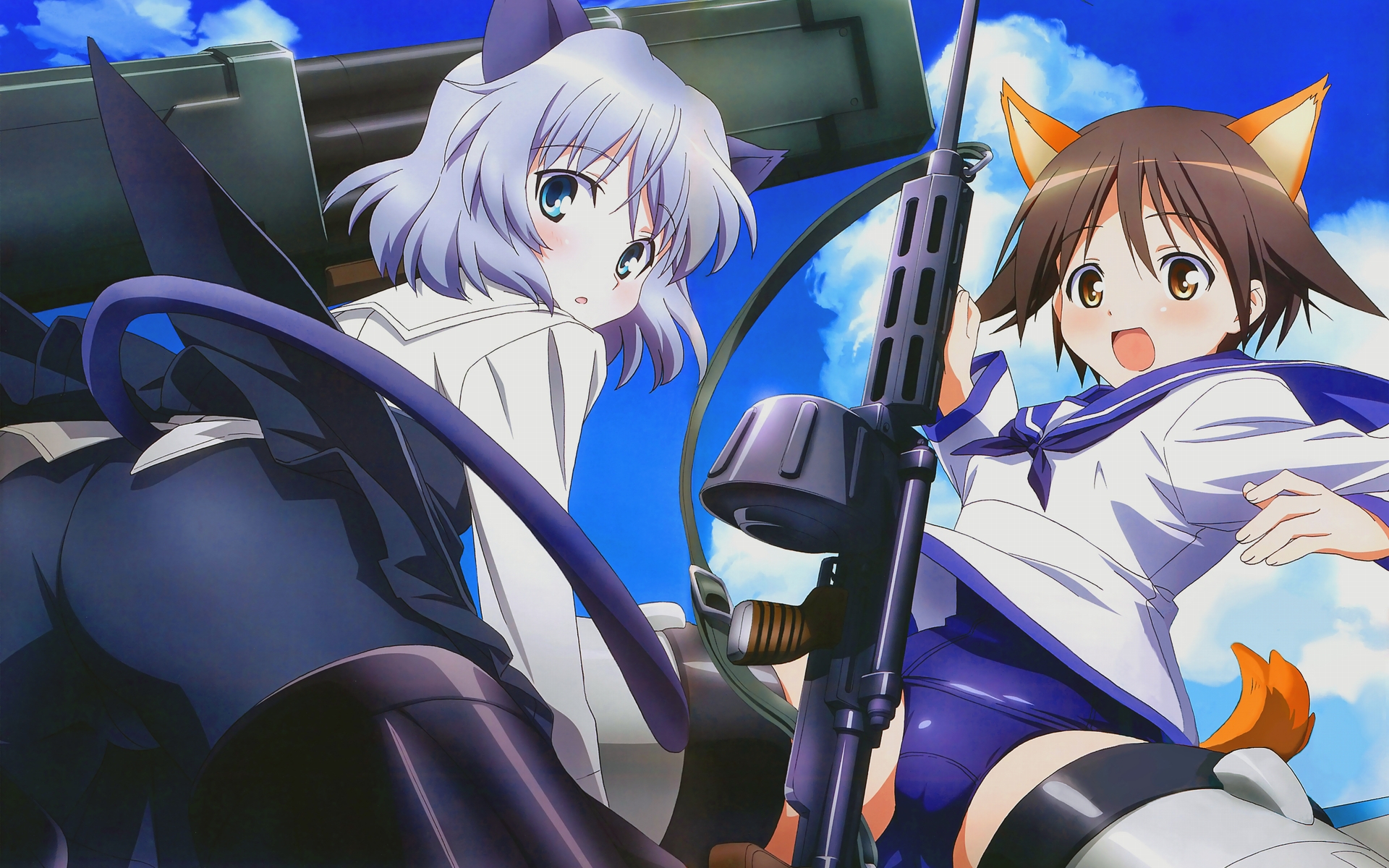 anime, strike witches UHD