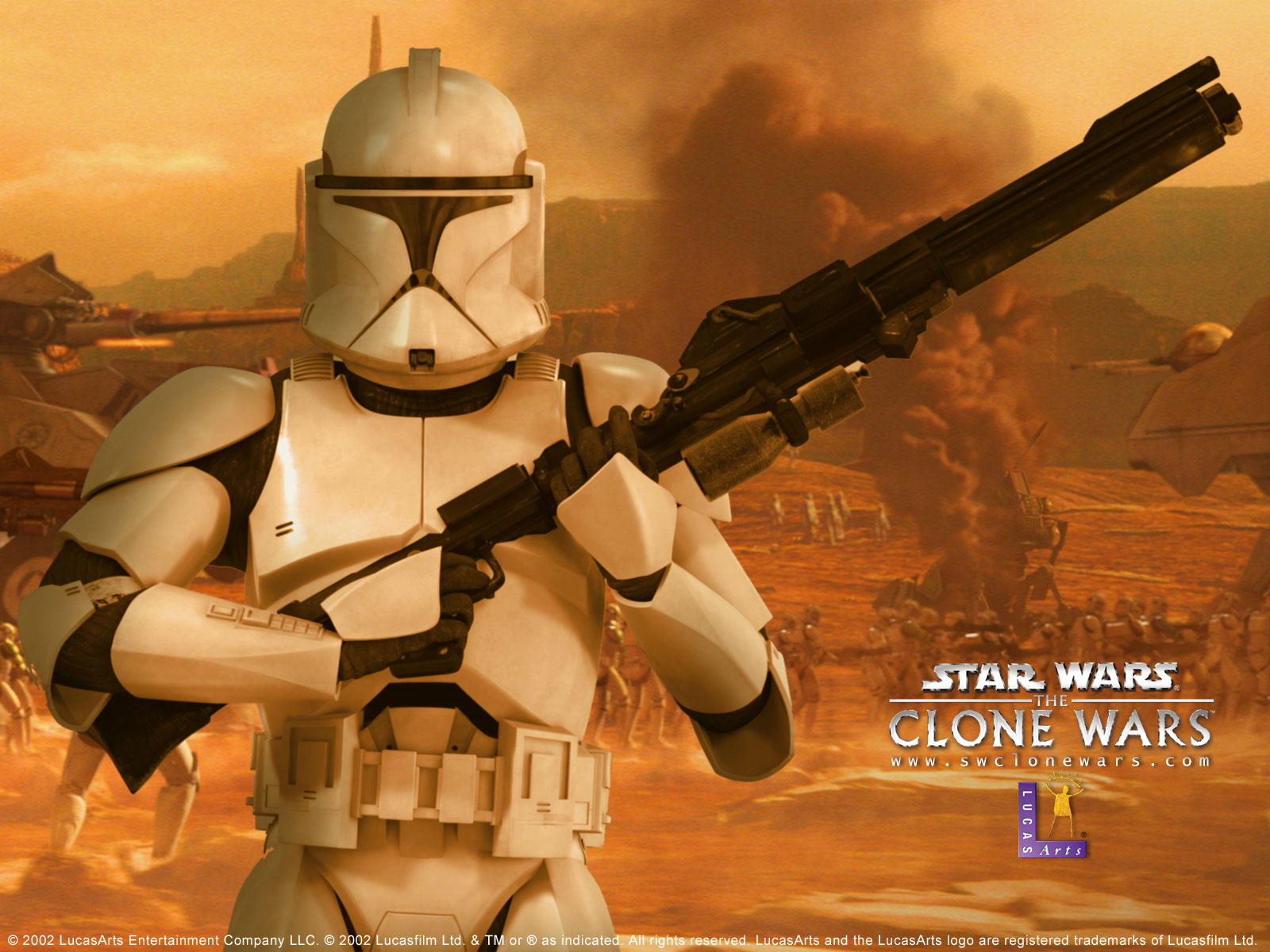 Star Wars: The Clone Wars Lock Screen Wallpaper