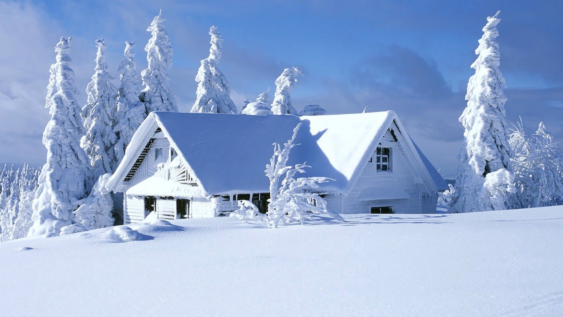 129702 Hintergrundbild herunterladen winter, schnee, natur, ryroda, heroda - Bildschirmschoner und Bilder kostenlos