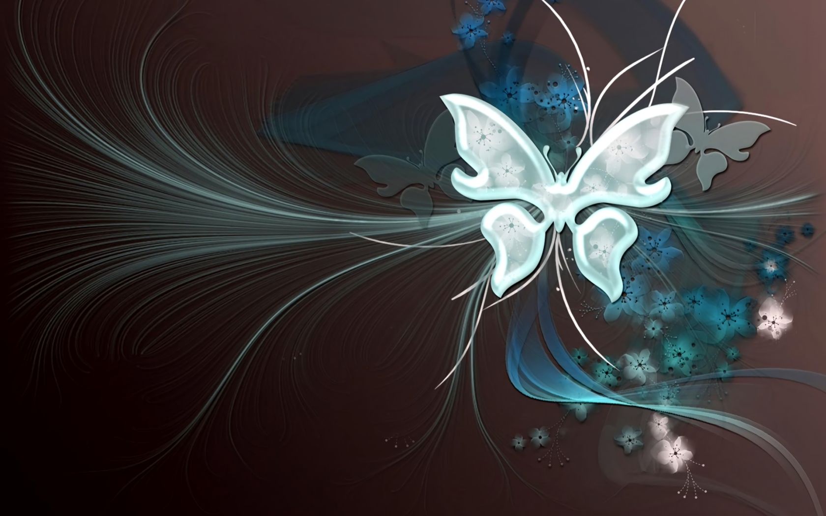 Абстрактная бабочка
