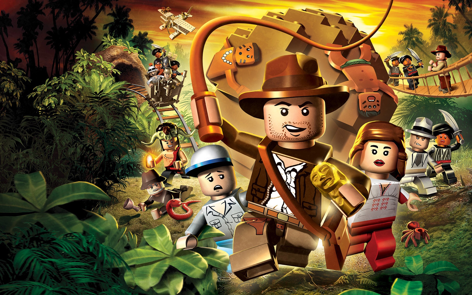 Die besten Lego Indiana Jones: Die Legendären Abenteuer-Hintergründe für den Telefonbildschirm