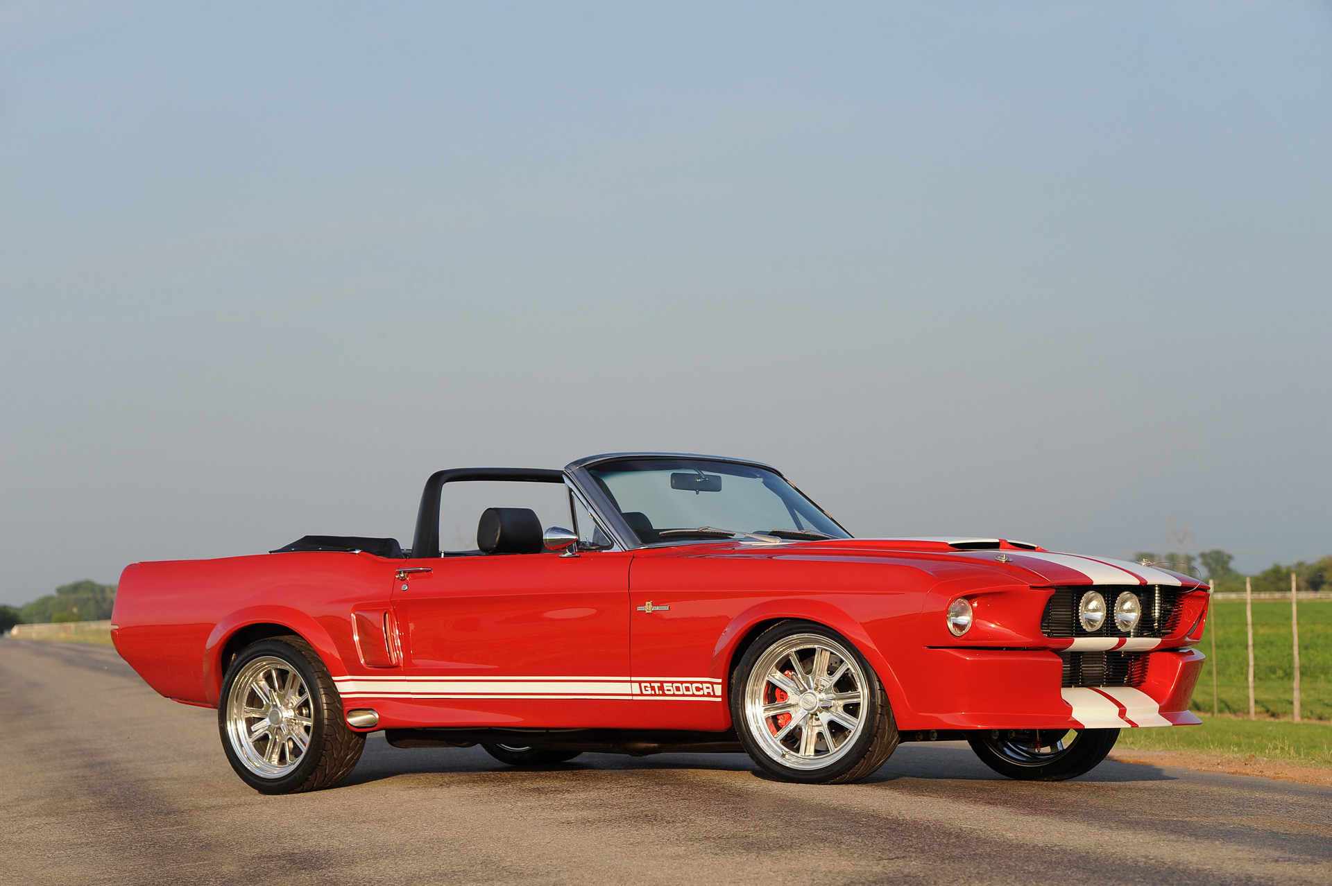 vehicles, shelby gt500 classic recreation, classic car, convertible, muscle car, ford wallpaper for mobile