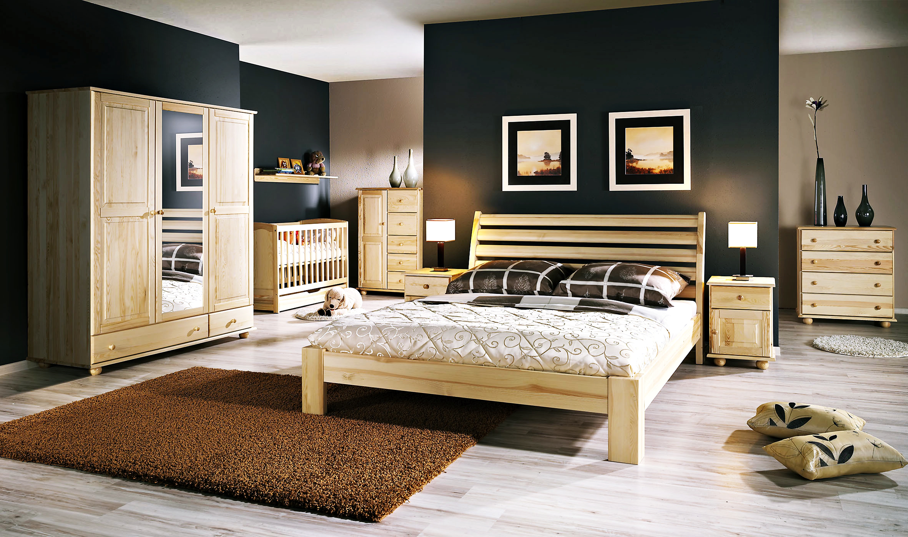 furniture, man made, room, bedroom, interior, style