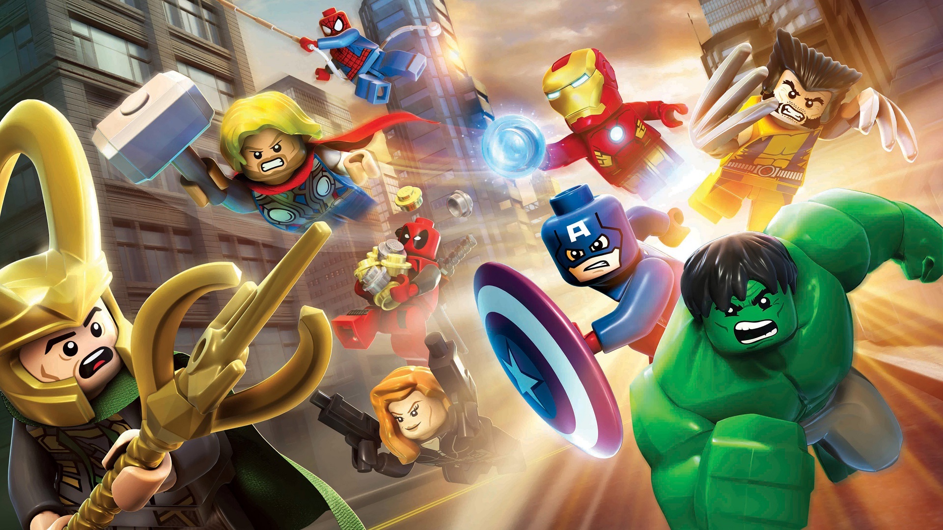 Lego Marvel Super Heroes Desktop Background Image