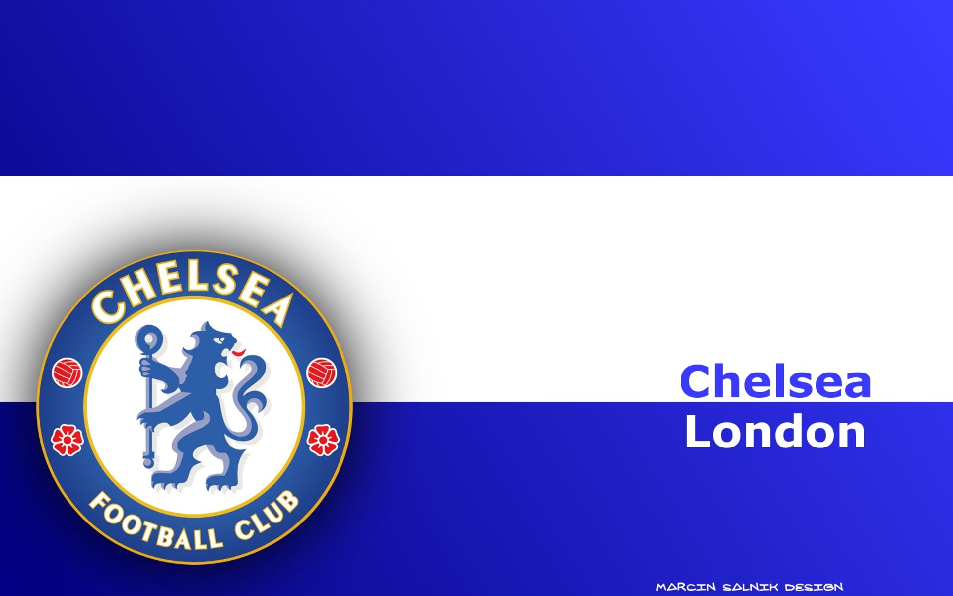 Логотип Chelsea FC обои 1920x1080
