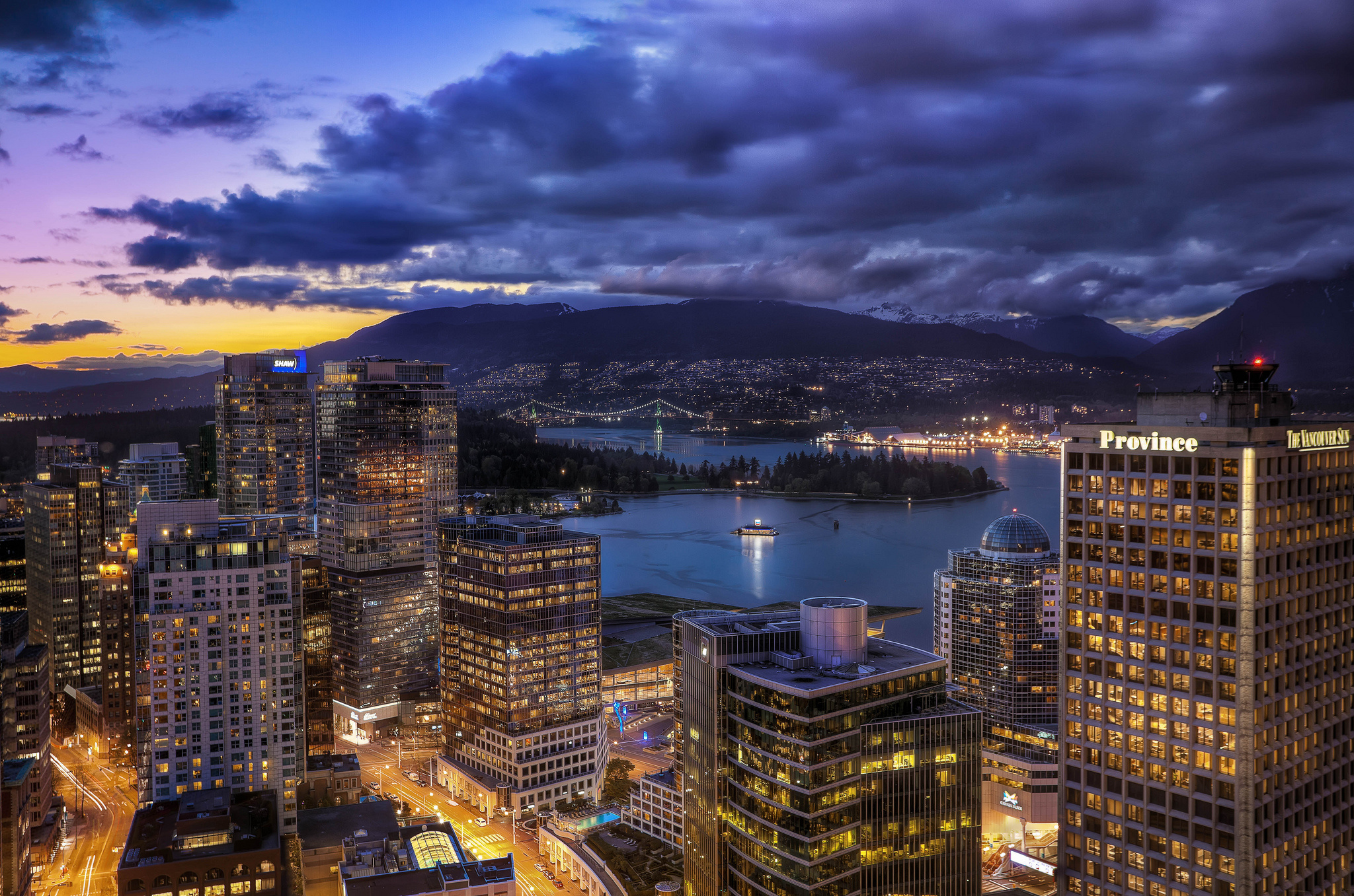 vancouver, canada, hdr, man made, cityscape, cities cellphone