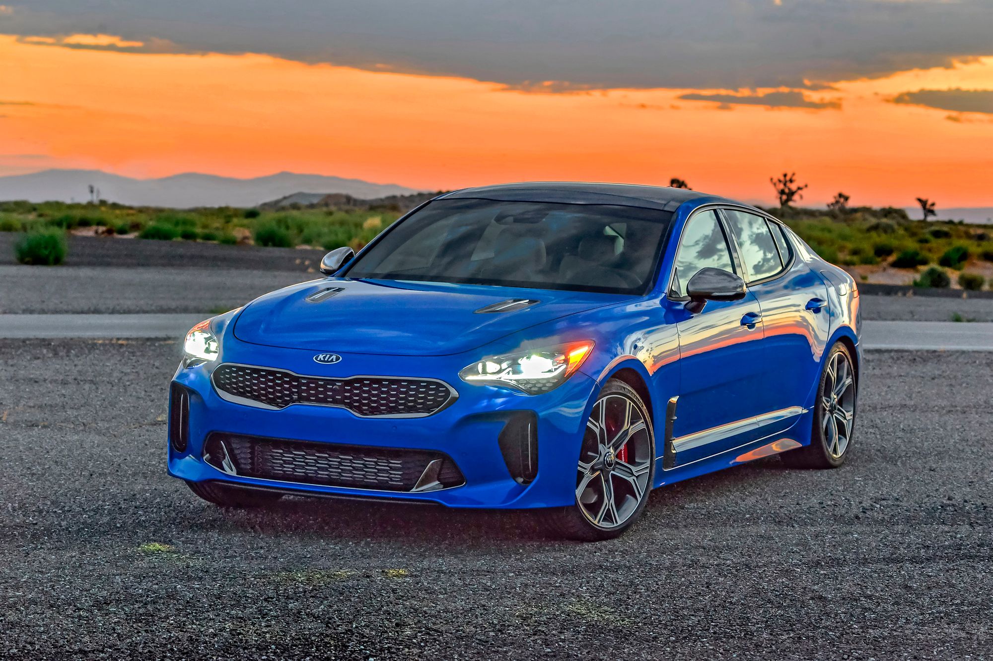 Kia Stinger stance