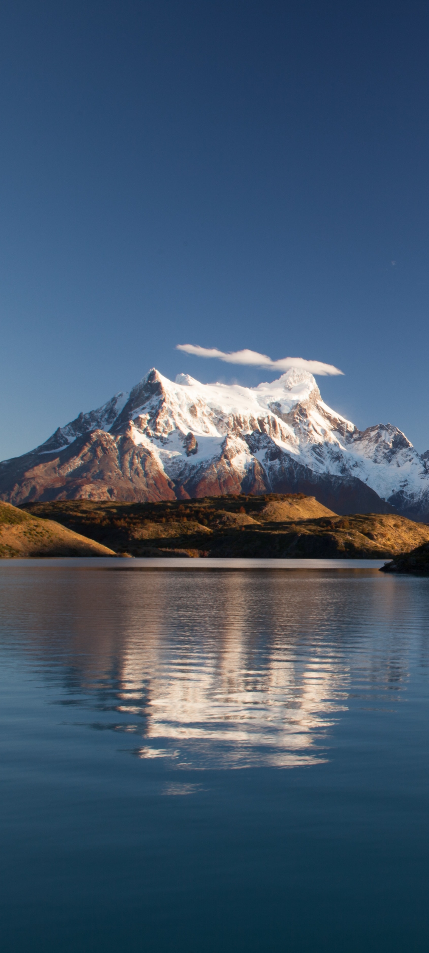 Full HD mountains, earth, torres del paine, lake