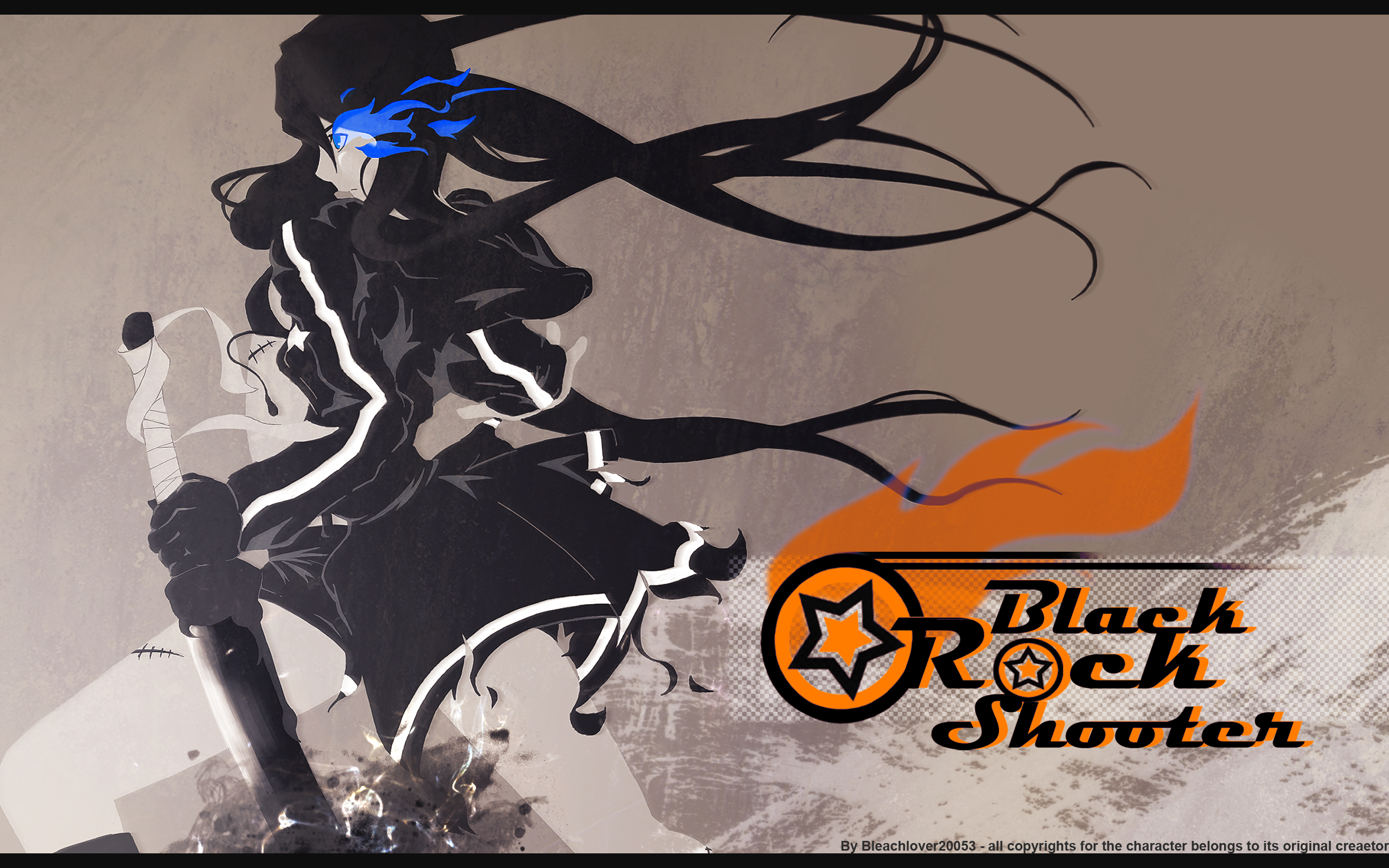 Black Rock Shooter обои на рабочий стол. Black Rock компания.