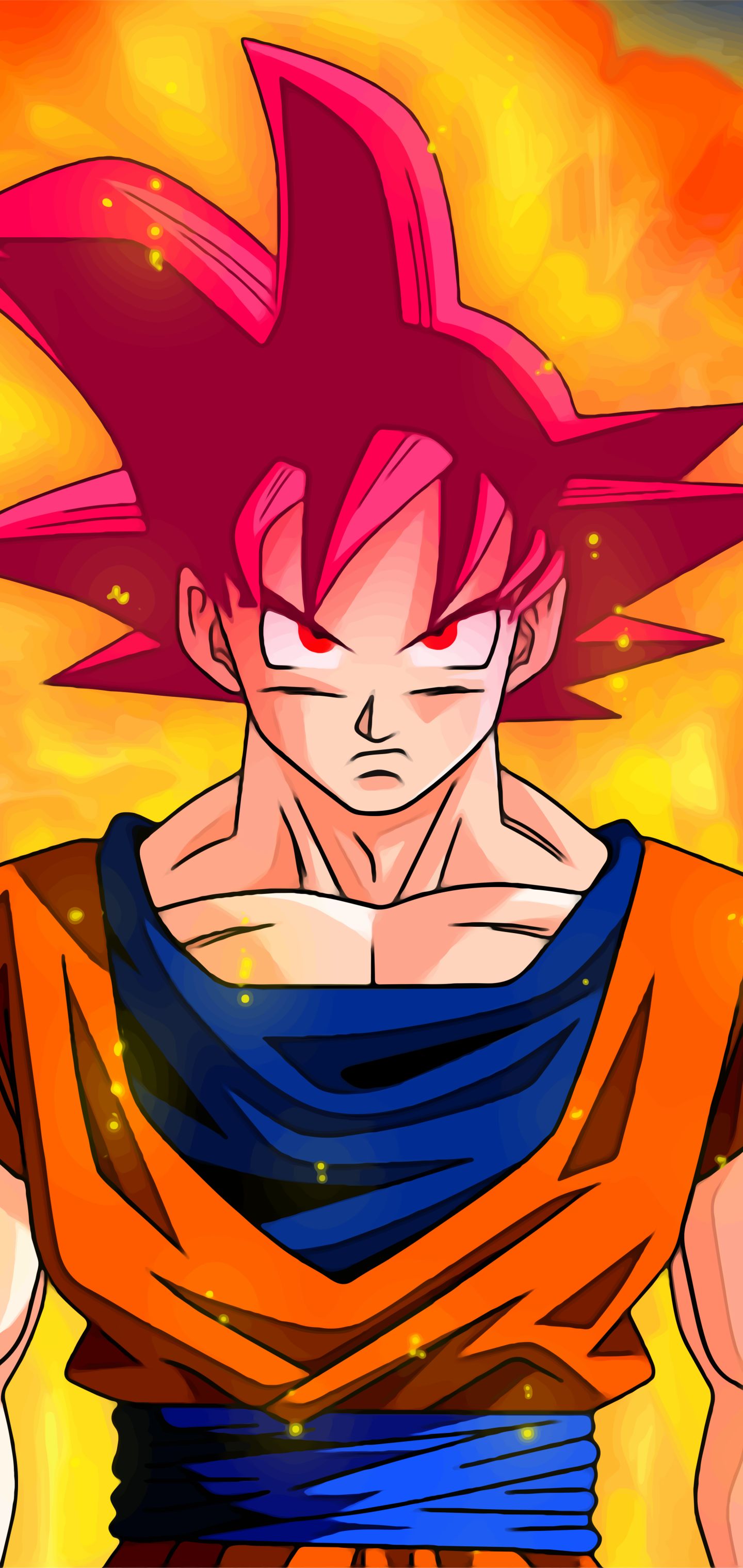 Super Saiyan God Goku goku super saiyan god iphone HD phone wallpaper   Pxfuel