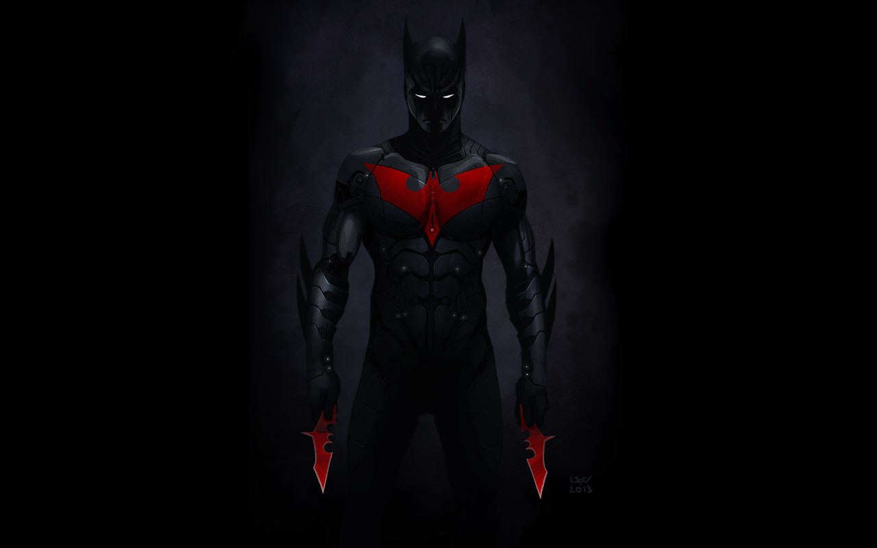 batman beyond logo wallpaper hd