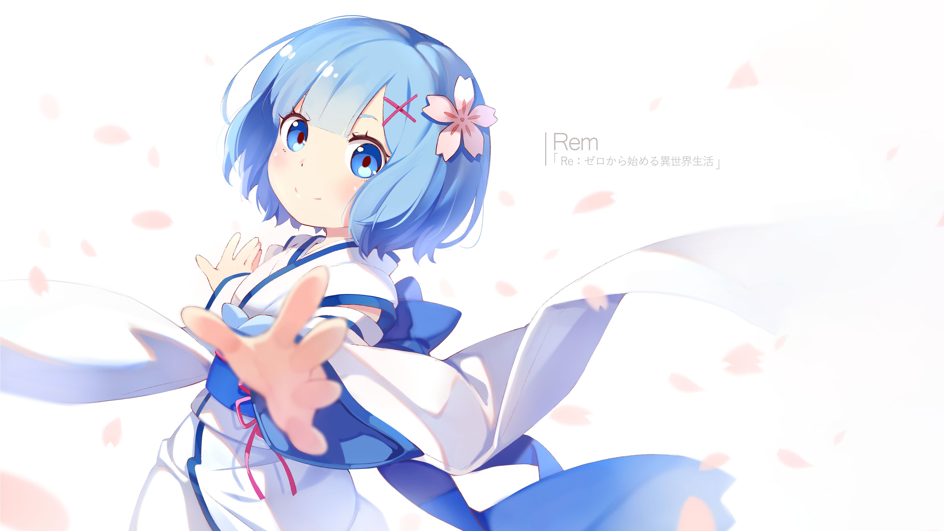 anime, re:zero starting life in another world, rem (re:zero)