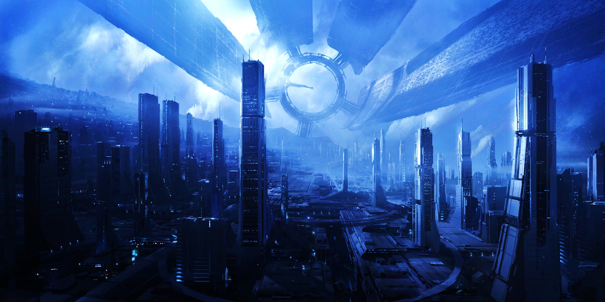 citadel (mass effect), mass effect, video game HD wallpaper