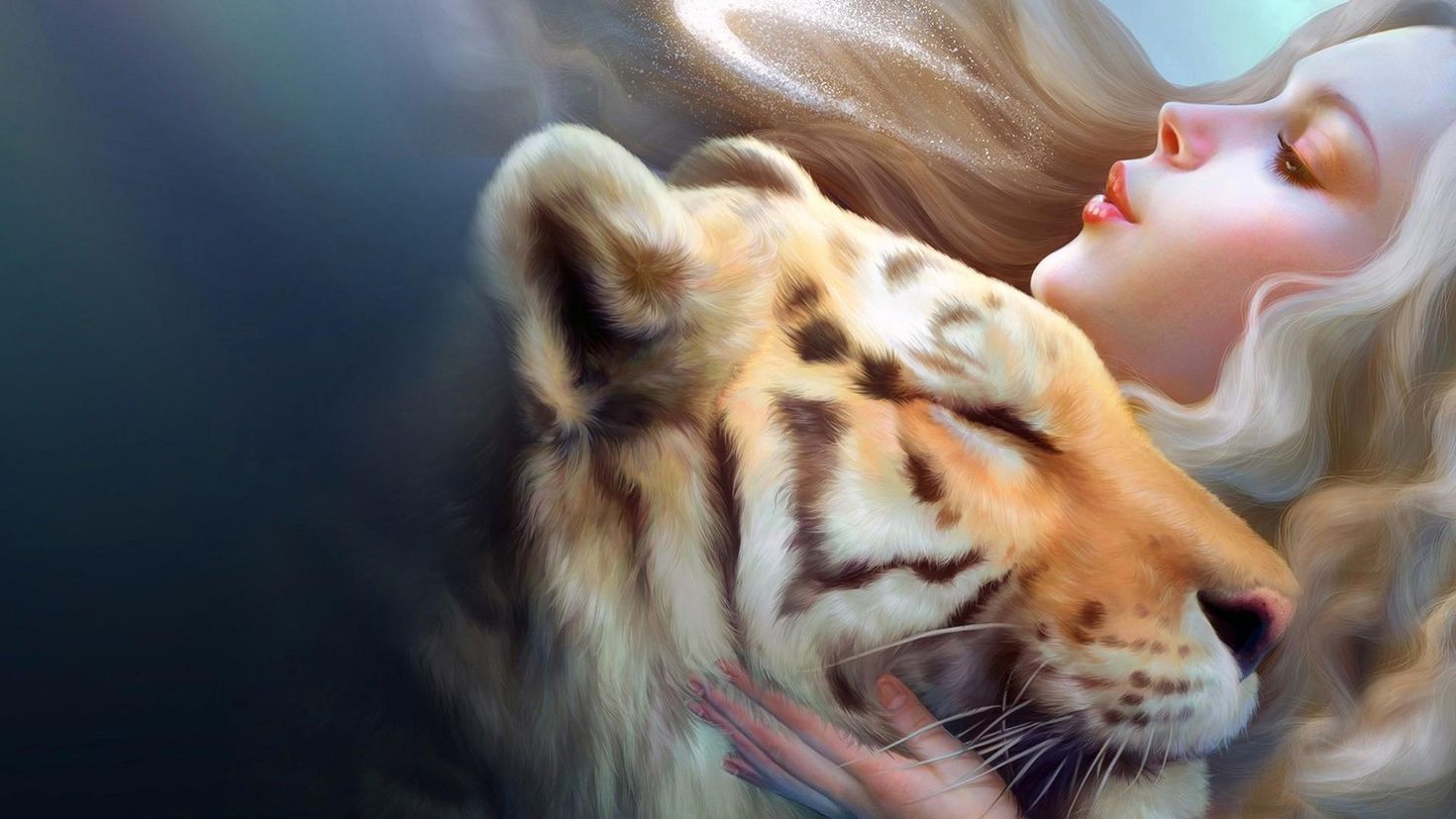 Мужчина коза женщина тигр. Тигр и девушка. Красивая девушка с тигром. Картина девушка с тигром. Женщина тигрица.