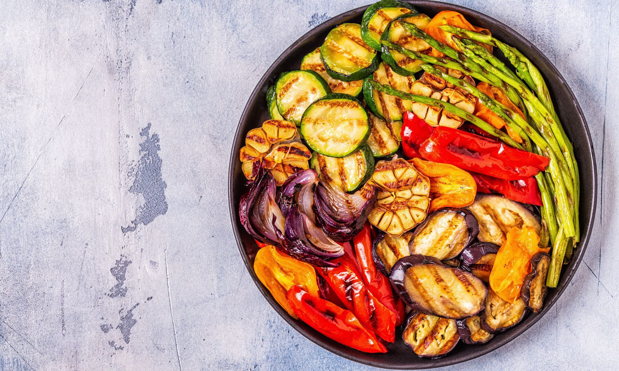 food, vegetables, asparagus, eggplant, garlic, onion, pepper, vegetable, zucchini cellphone