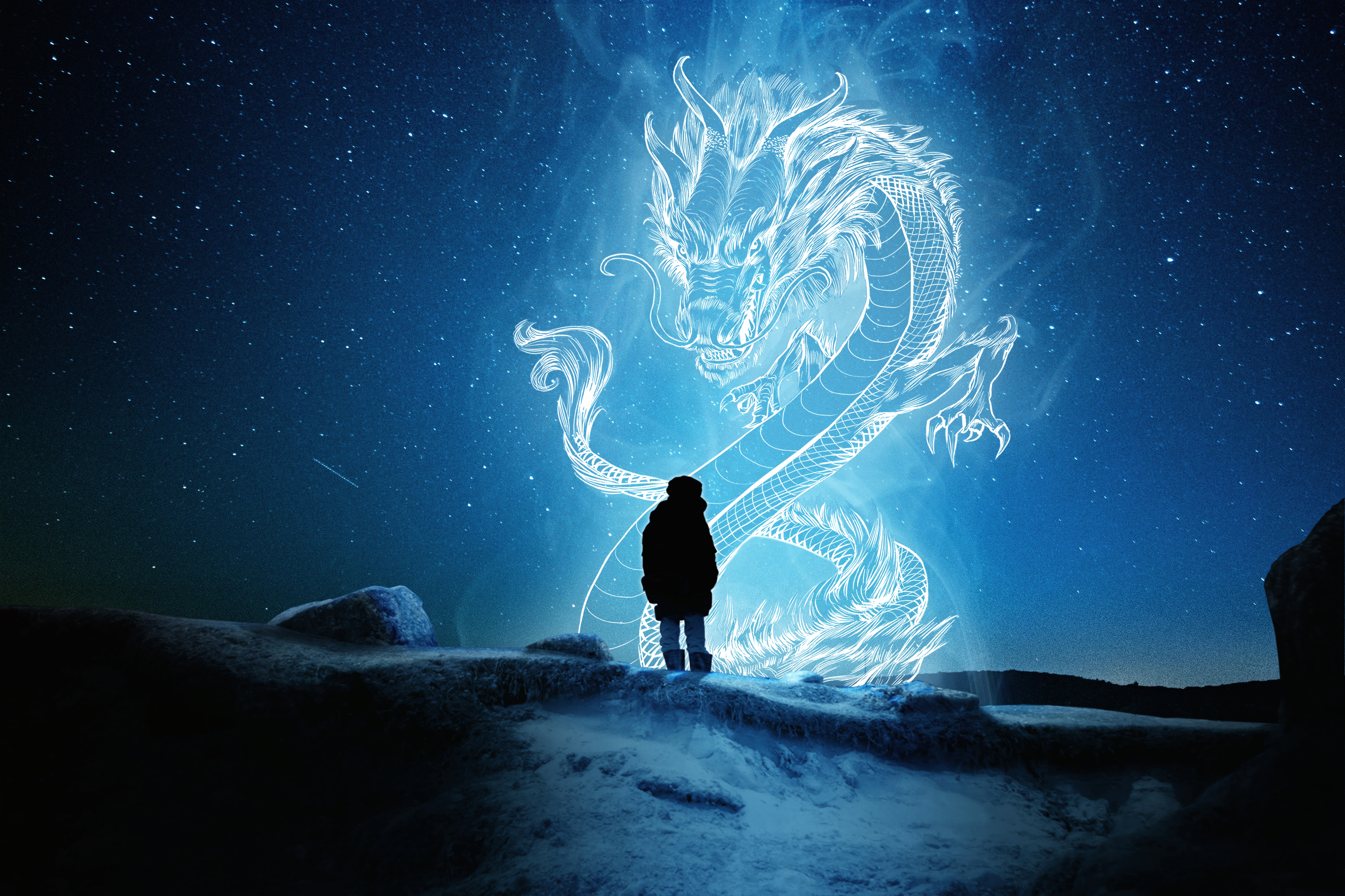 Dragon HD Smartphone Background