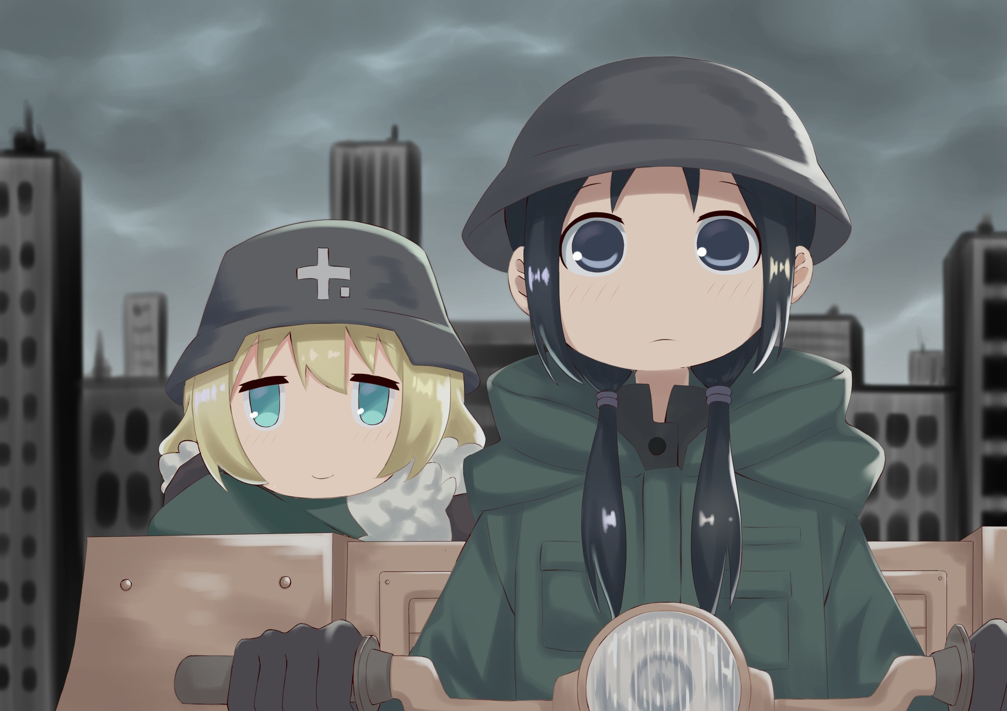 Girls last tour манга скачать фото 18