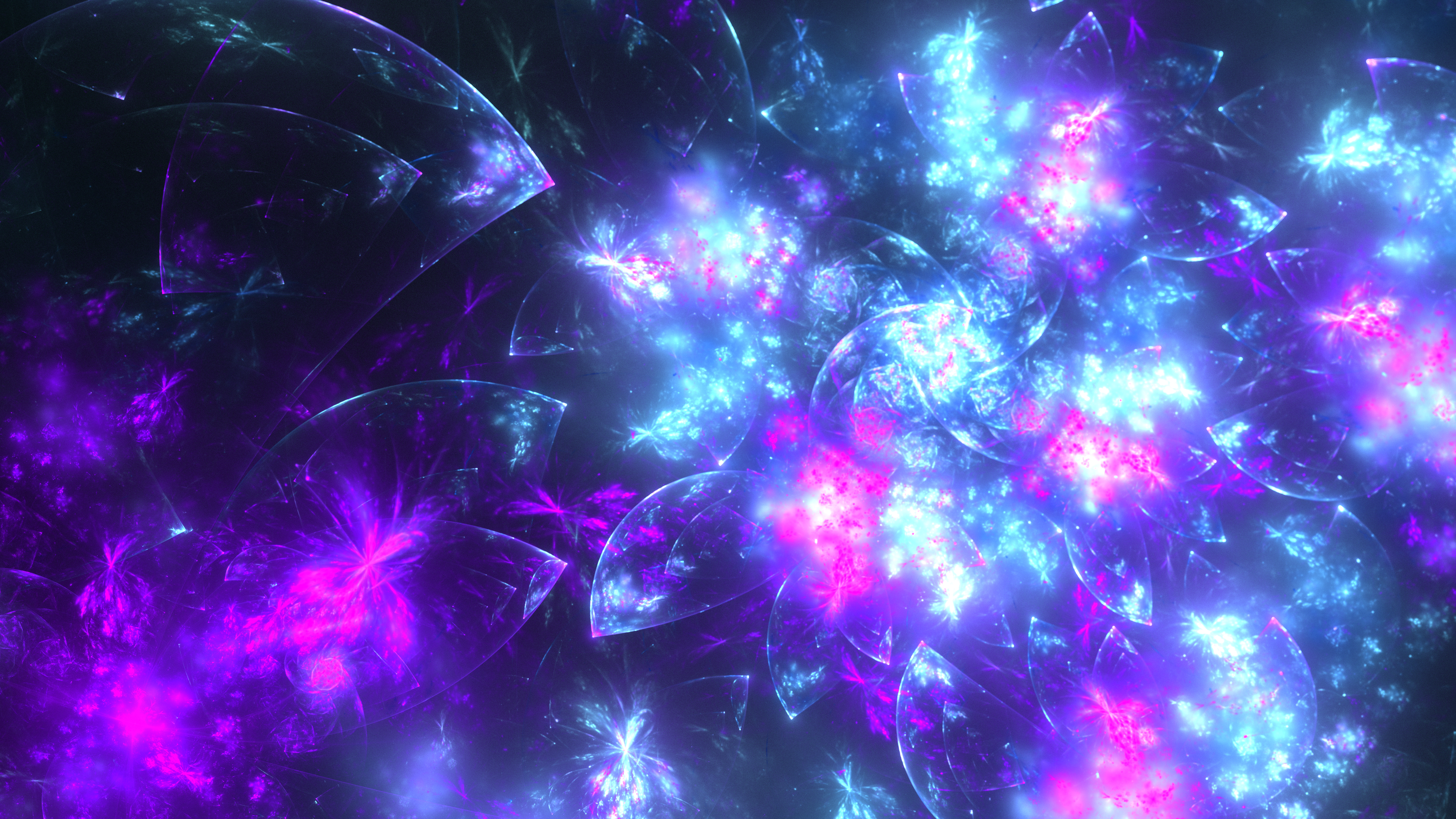 Free download wallpaper Abstract, Flower, Bright, Fractal on your PC desktop