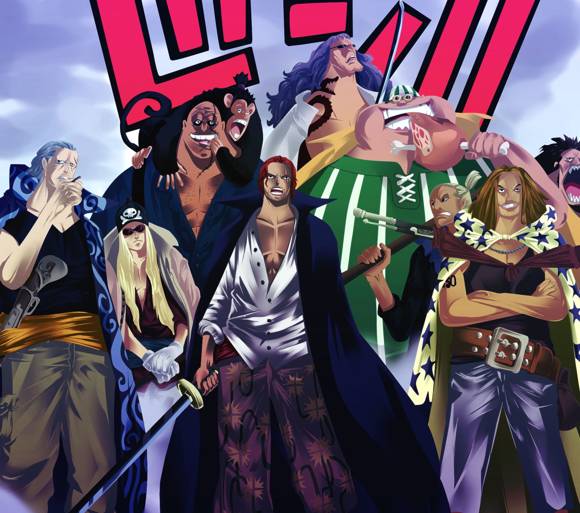 Live Wallpaper 4K Shanks (One Piece) 